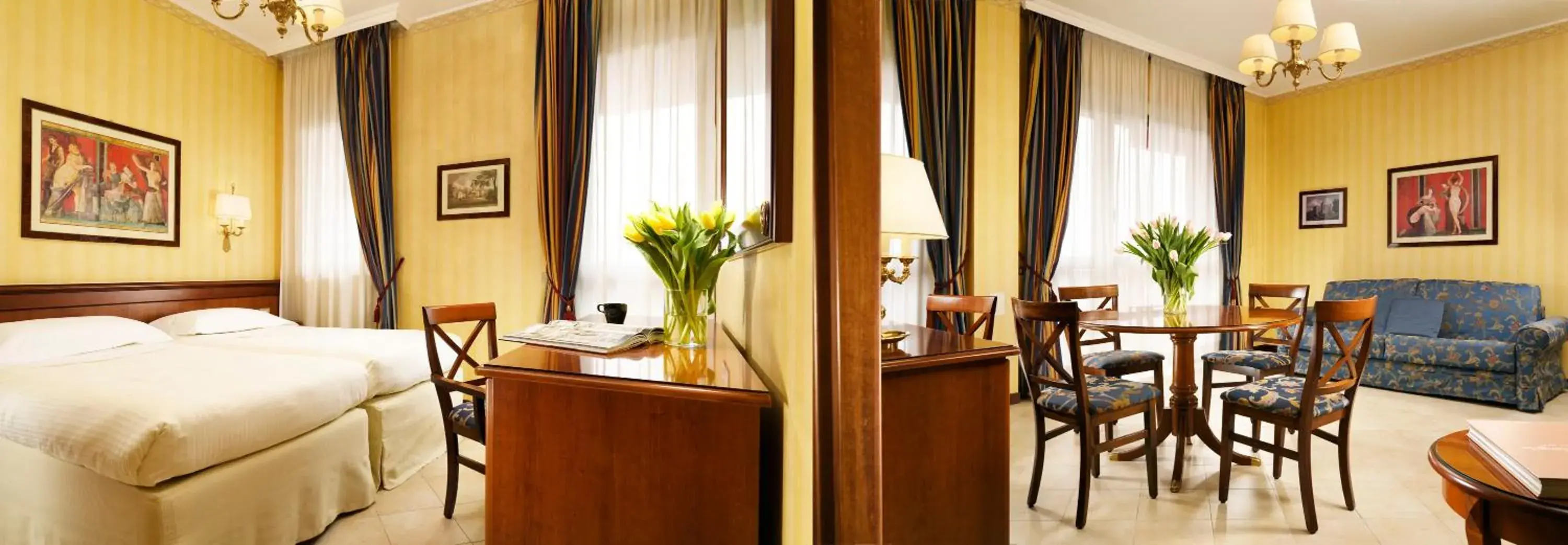 Bedroom, Bed in UNA Hotels Hotel & Residence Contessa Jolanda Milano Bedroom, Bed in UNA Hotels Hotel & Residence Contessa Jolanda Milano