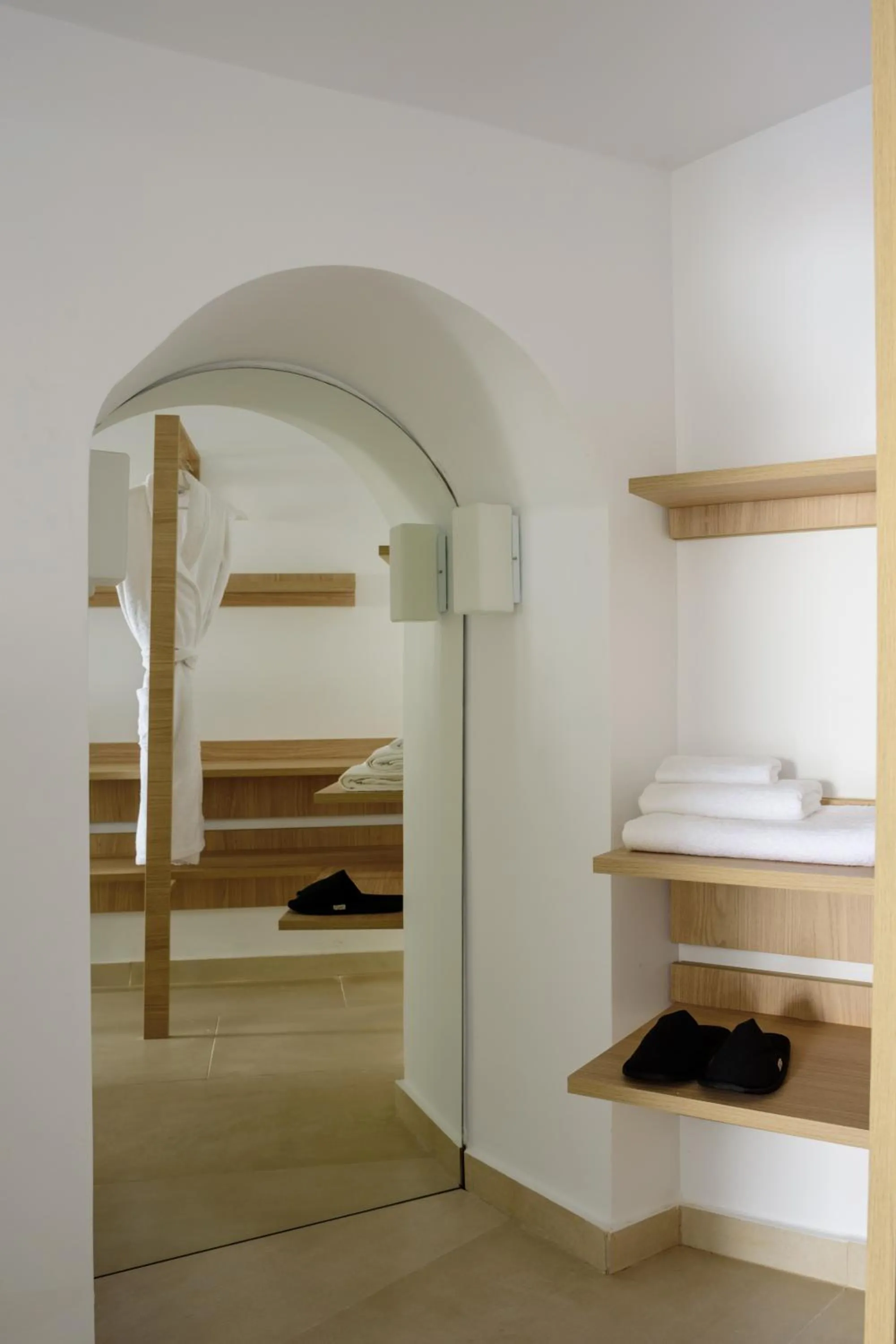 Bed in Anemos Family Suites