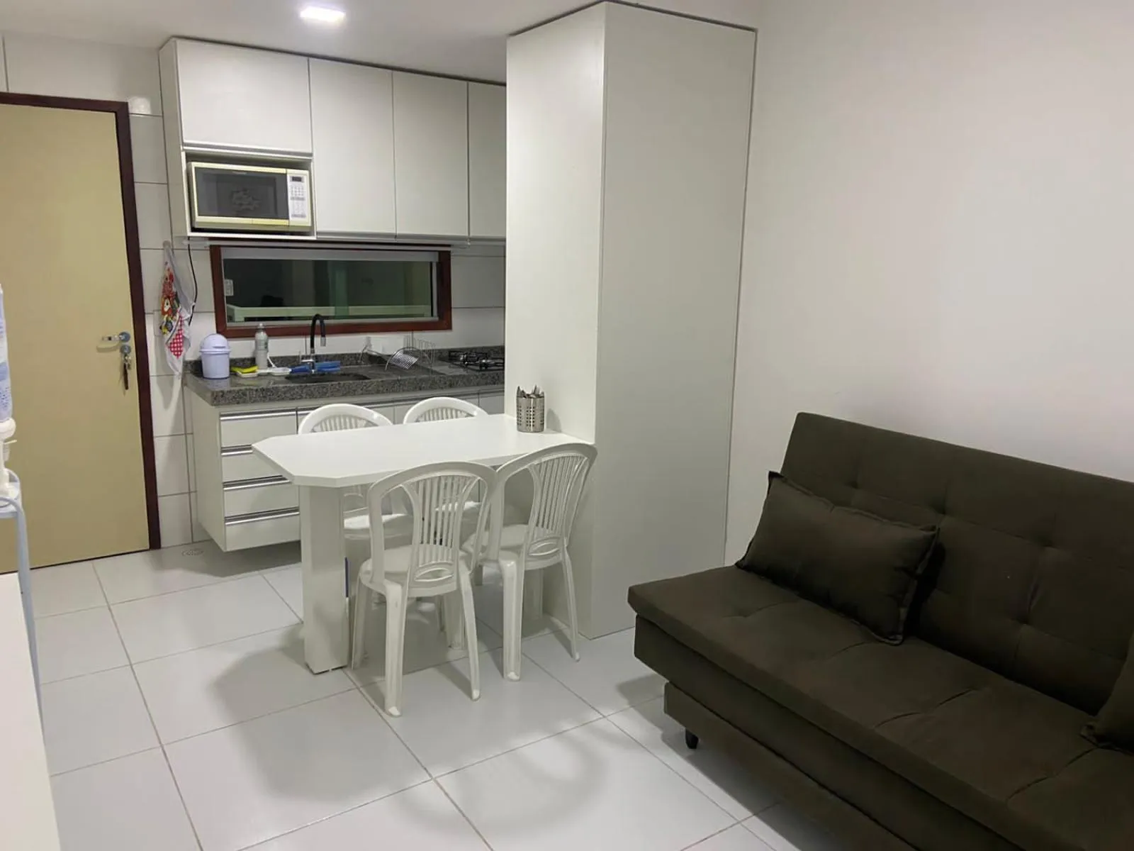 Communal kitchen in FLAT VILLA MONTE CASTELO