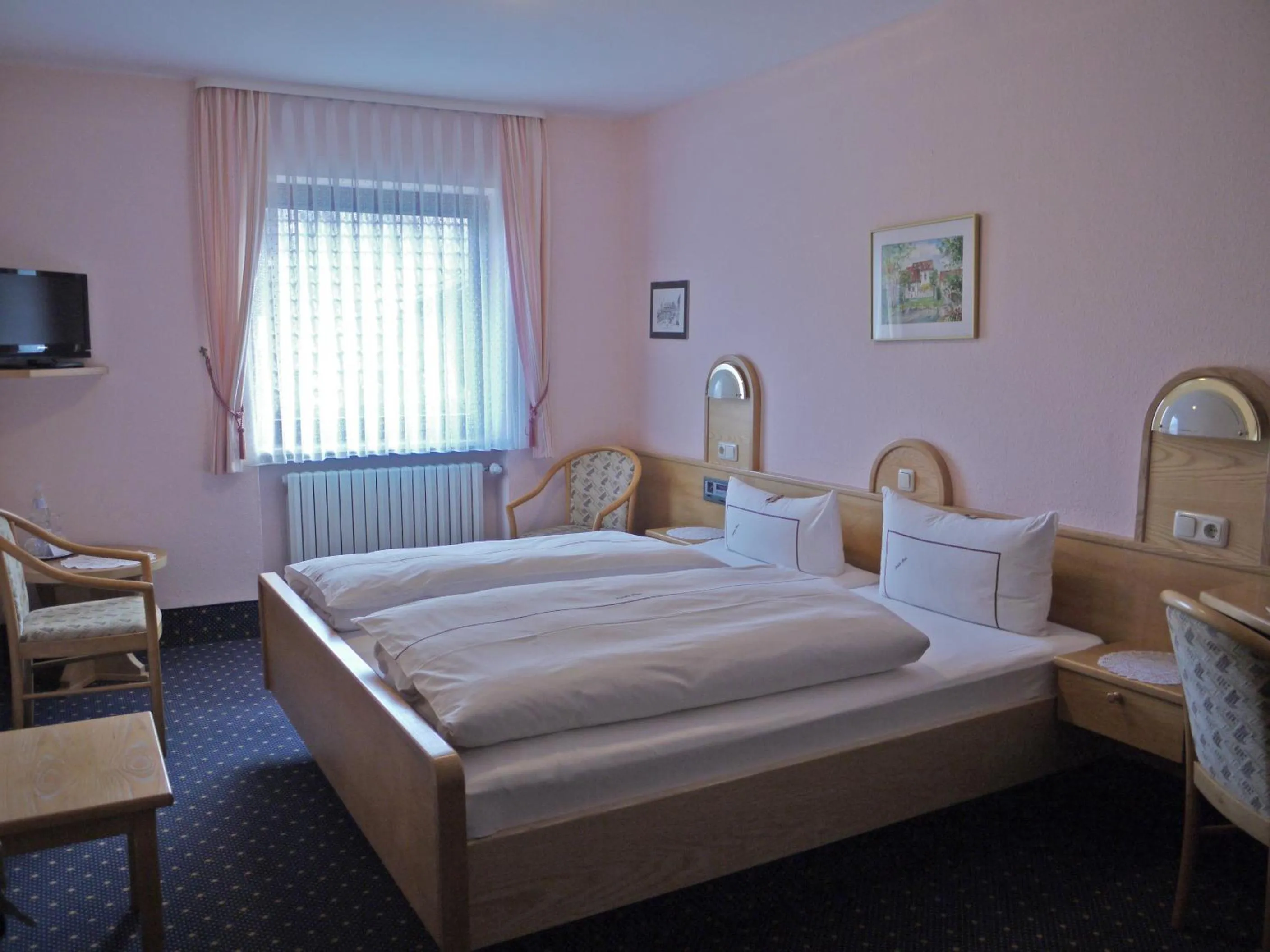Bed in Hotel Ebner