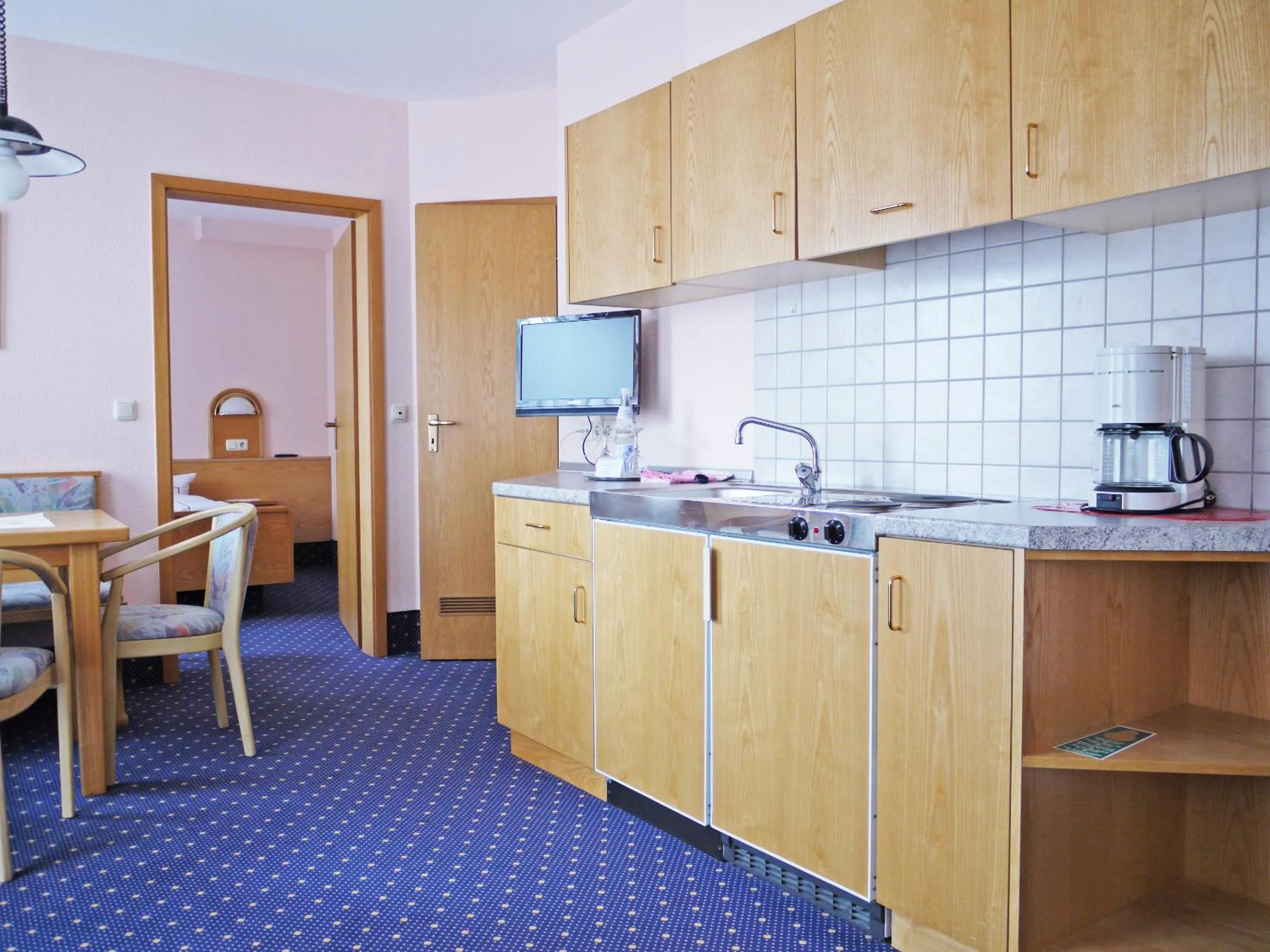 Kitchen or kitchenette in Hotel Ebner