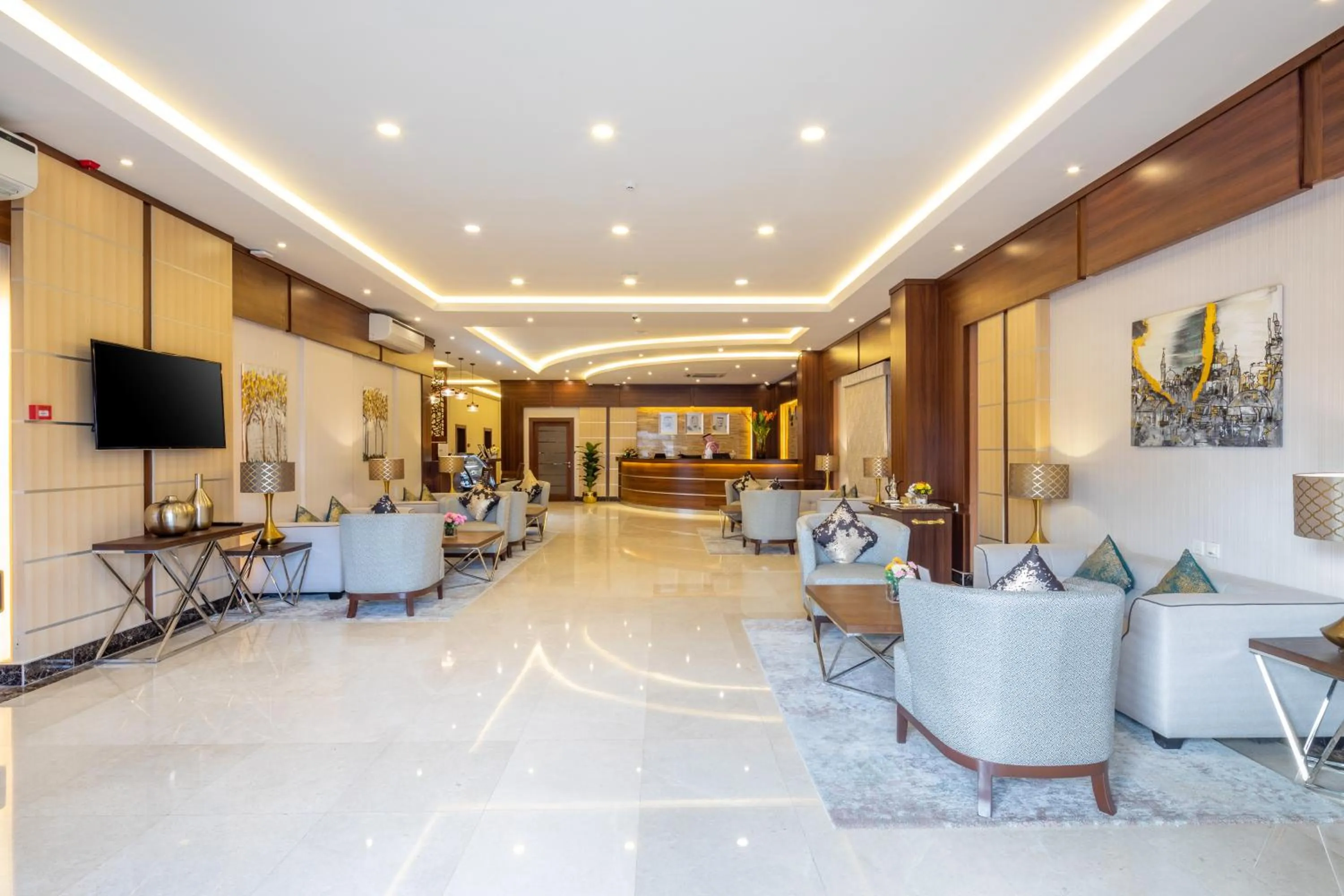 Seating area in Boudl Wadi Al Dawasir