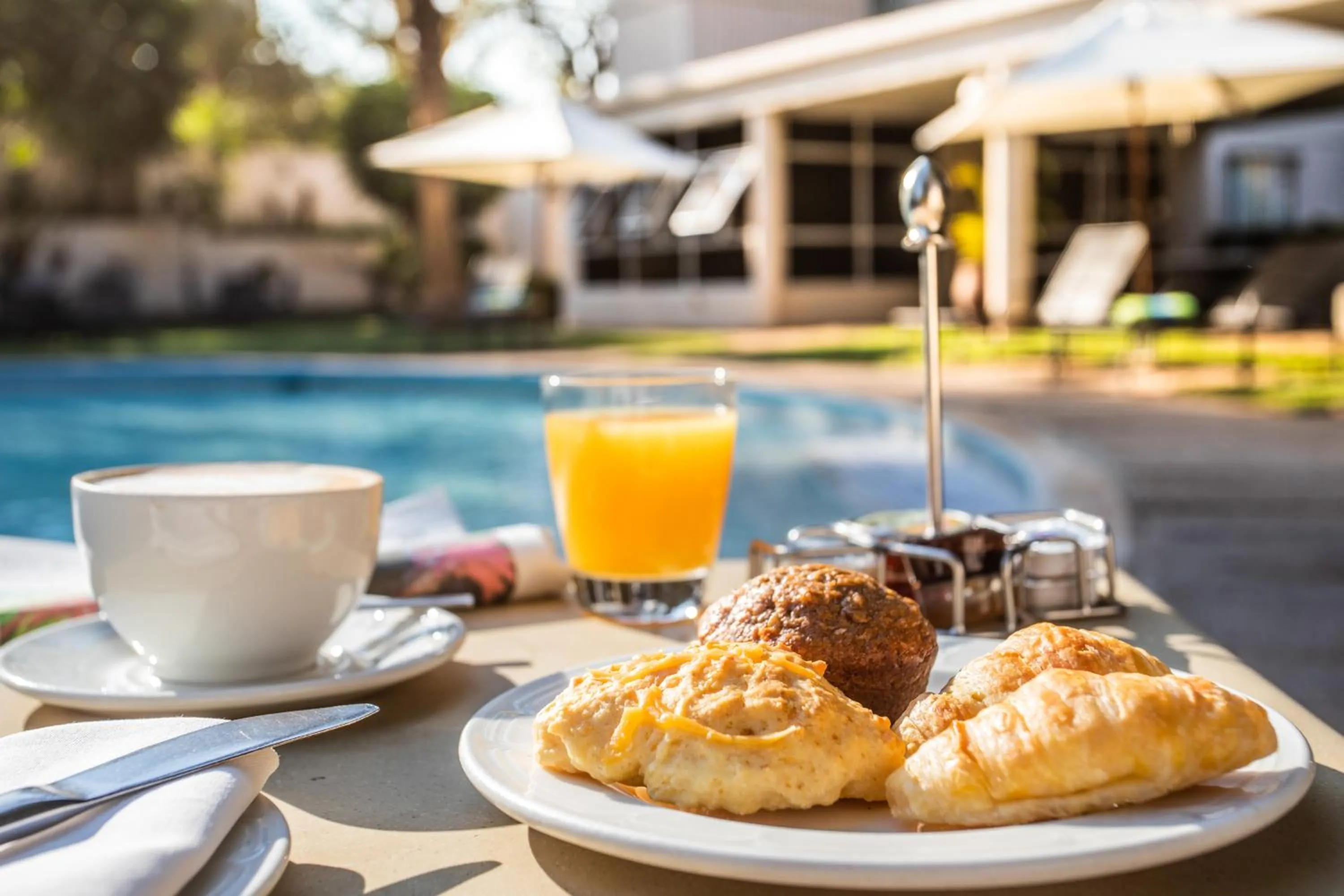 Food and drinks in Southern Sun Ridgeway Lusaka