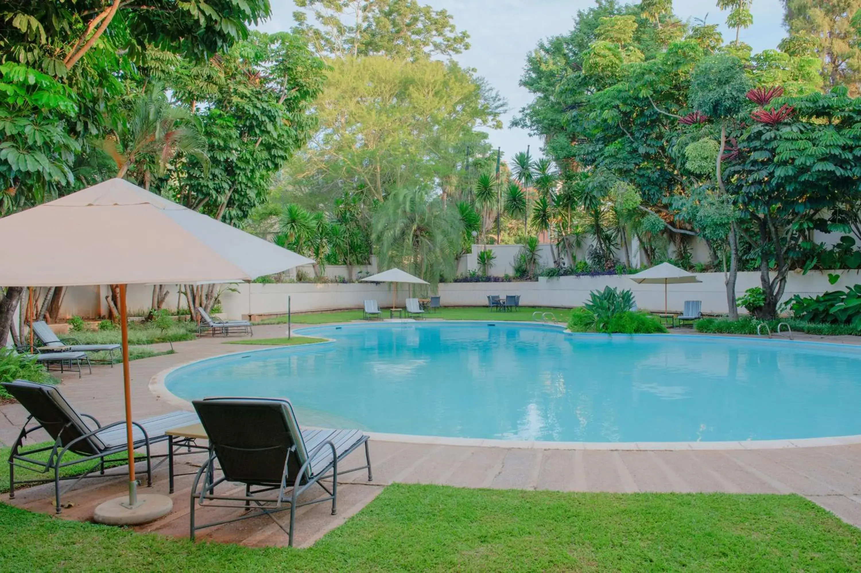 Pool view in Southern Sun Ridgeway Lusaka Pool view in Southern Sun Ridgeway Lusaka