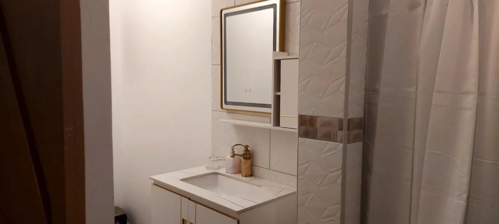 Bathroom in Amazing Beach View Apartments