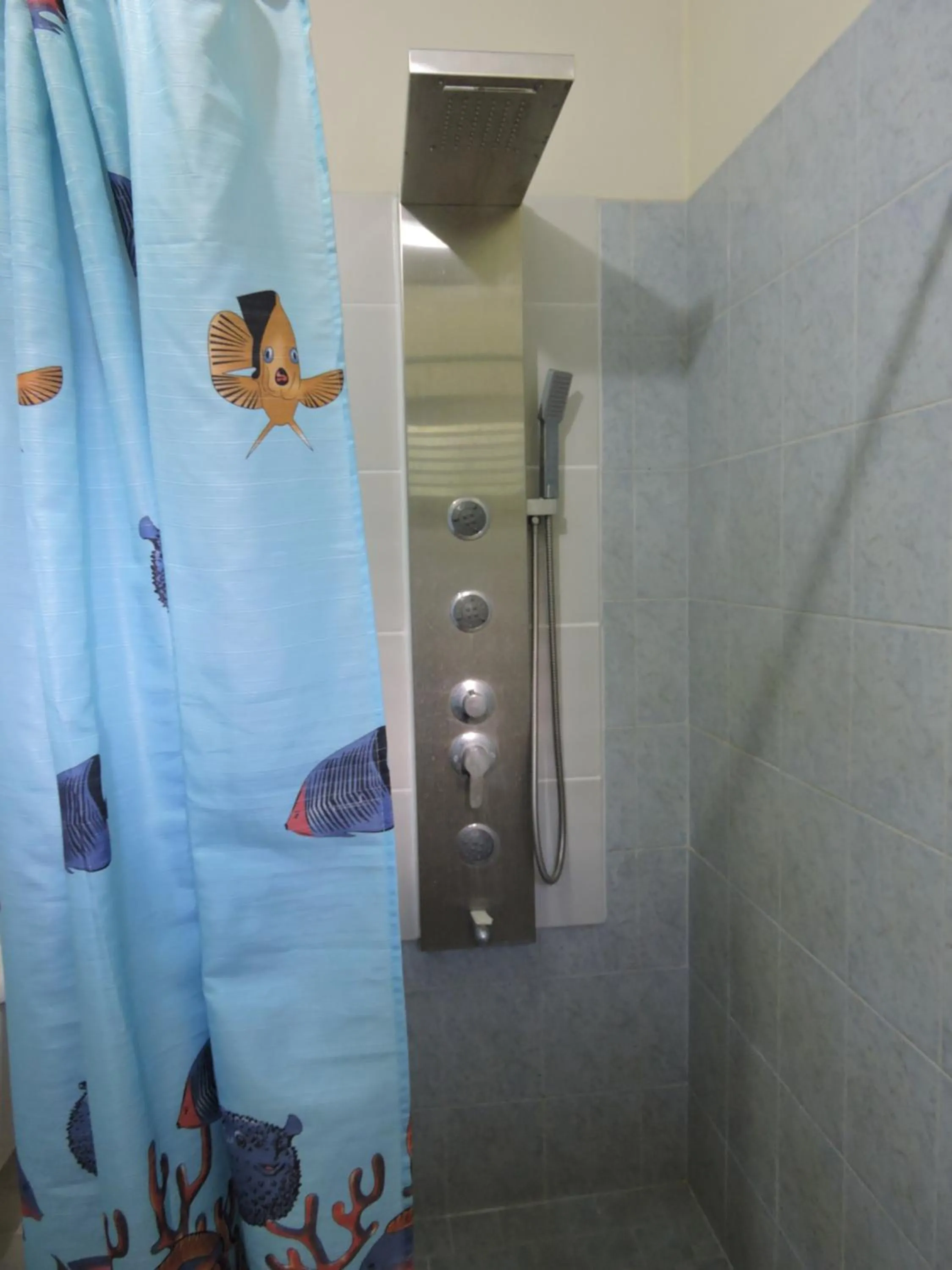 Shower in Amazing Beach View Apartments
