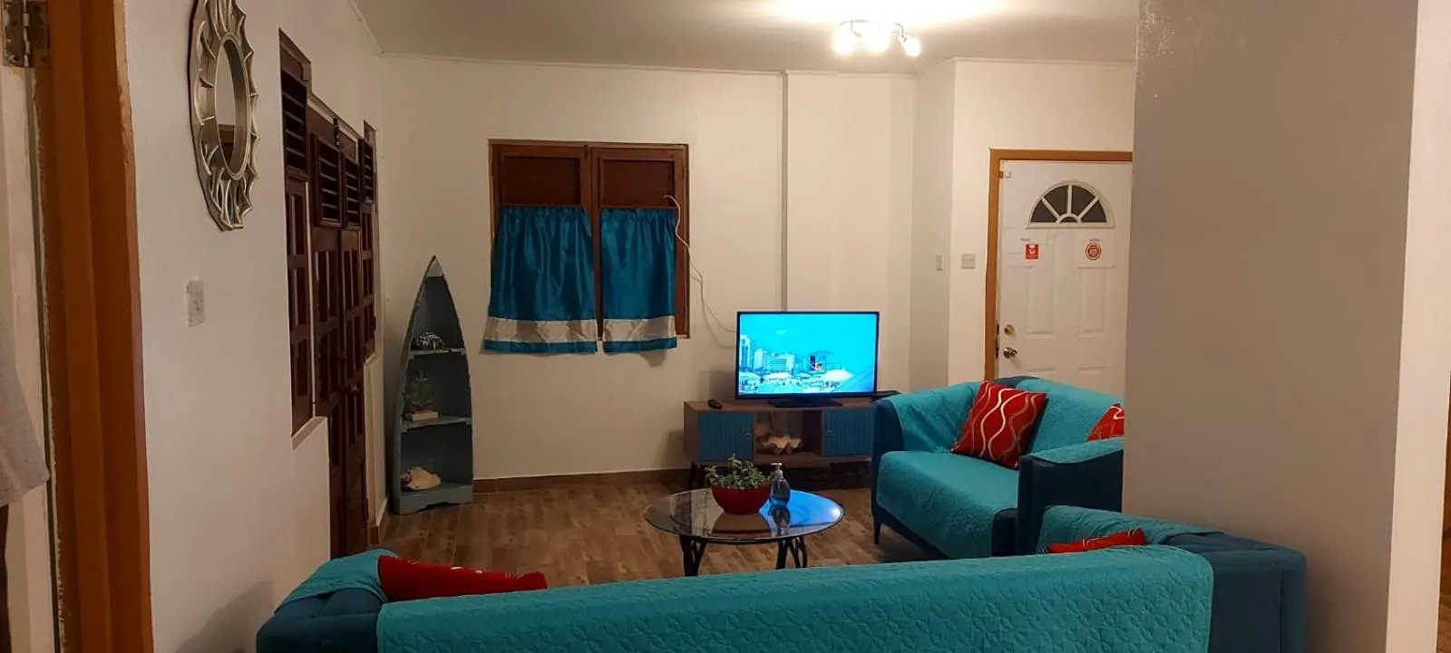 TV and multimedia in Amazing Beach View Apartments