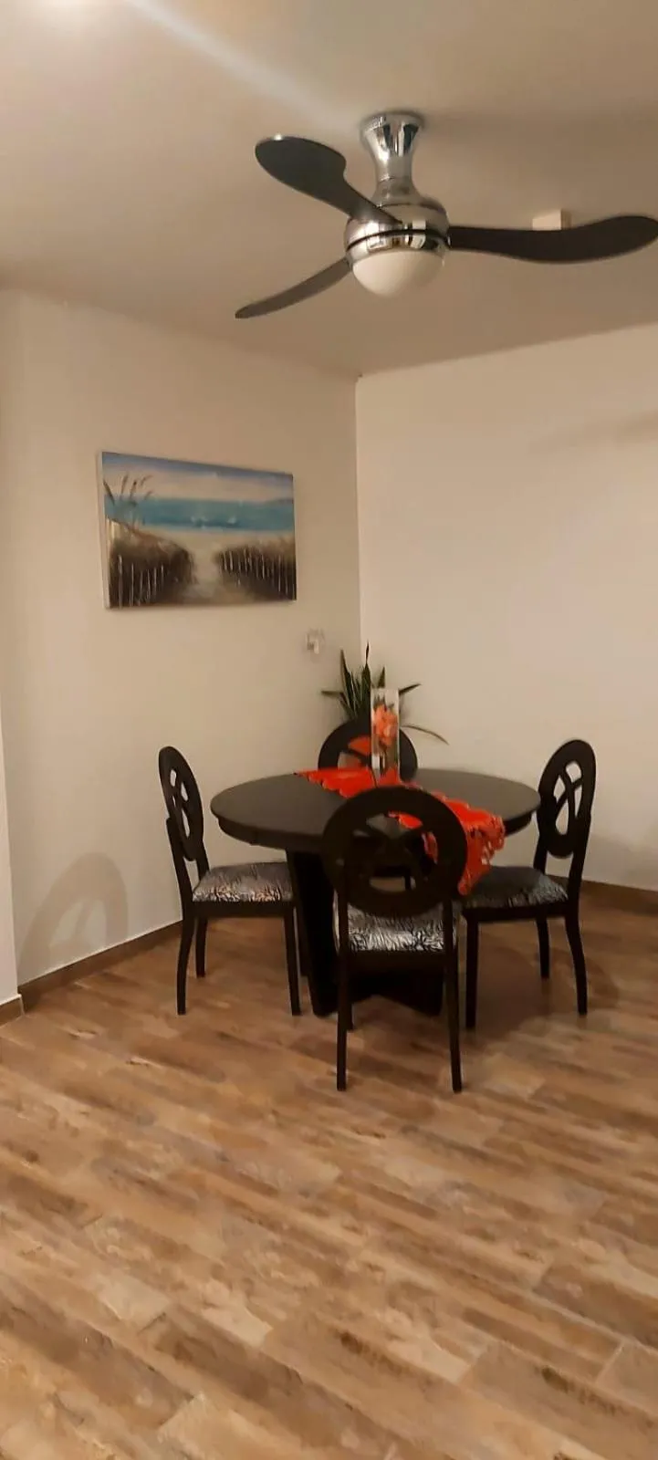Seating area in Amazing Beach View Apartments