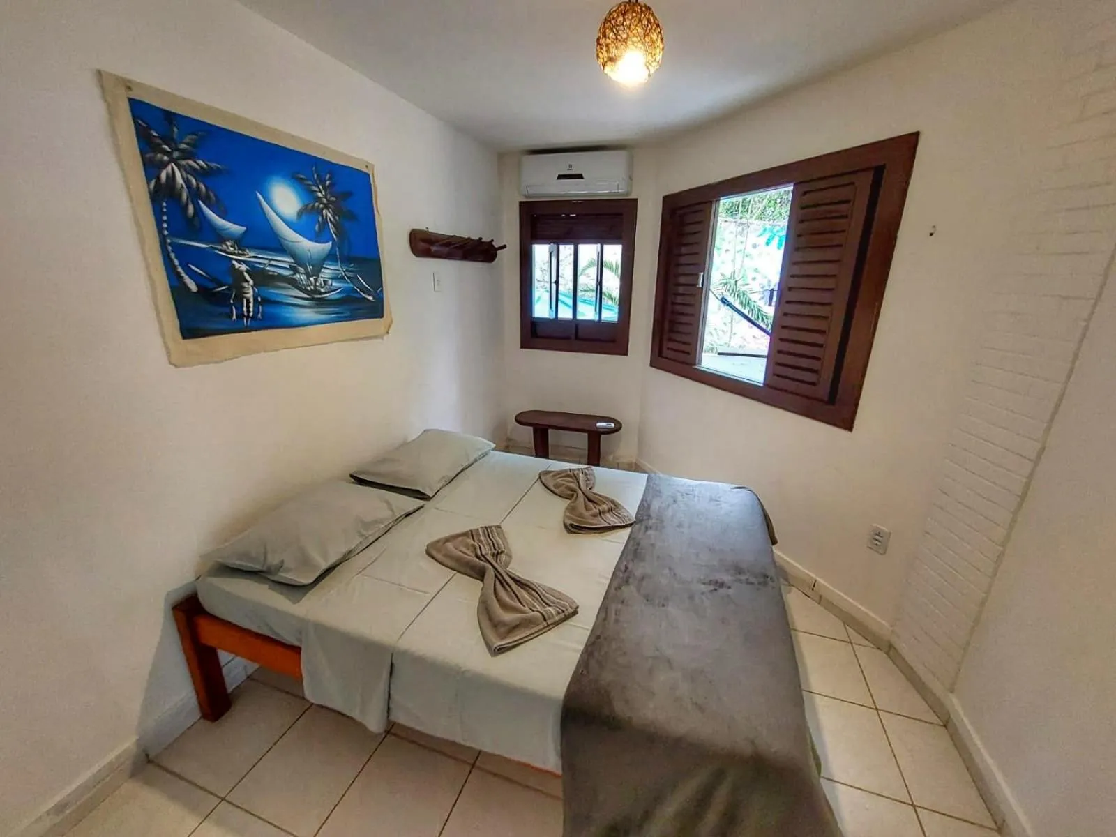 Bed in Pousada Toa Toa Em Pipa