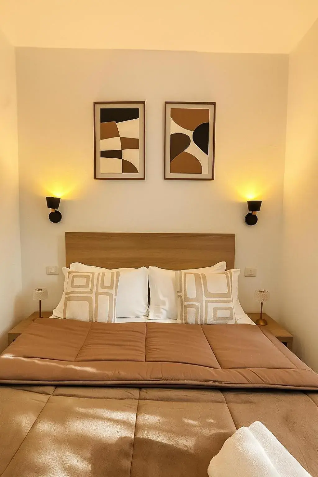 Bed in Hotel Aurelia Milano Centrale Bed in Hotel Aurelia Milano Centrale