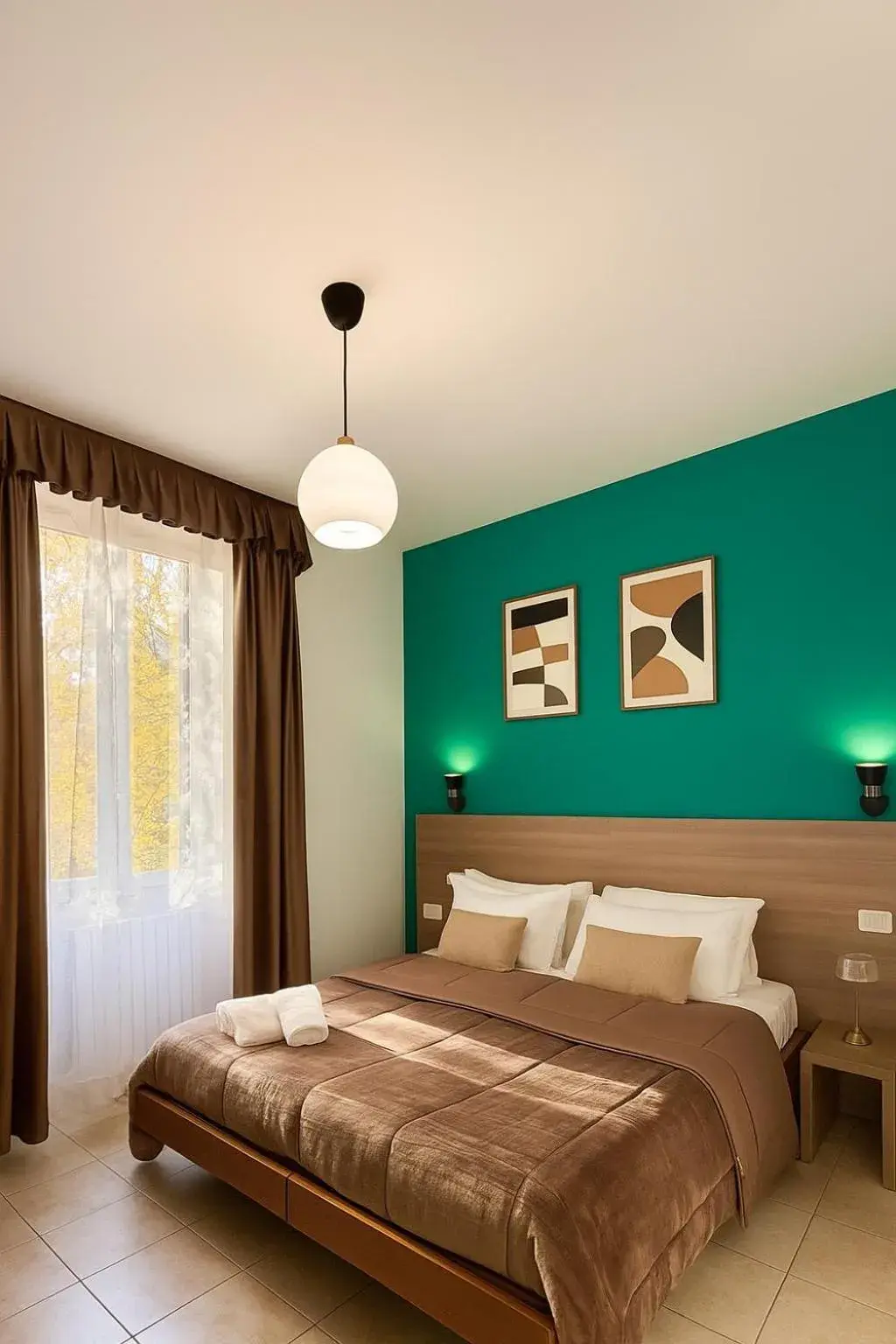 Bed in Hotel Aurelia Milano Centrale Bed in Hotel Aurelia Milano Centrale