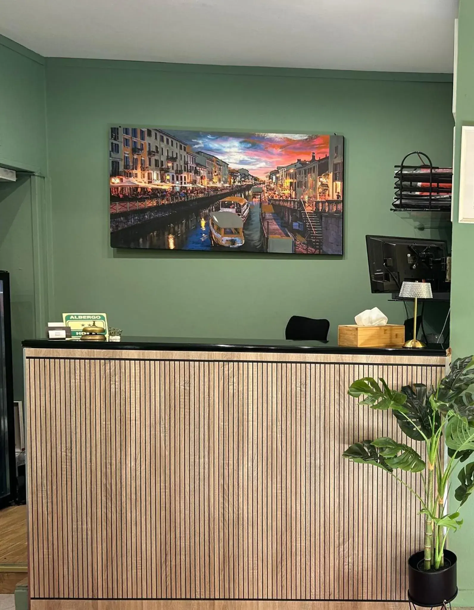 Lobby or reception in Hotel Aurelia Milano Centrale Lobby or reception in Hotel Aurelia Milano Centrale