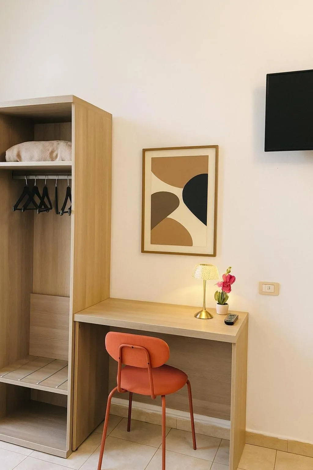 TV and multimedia in Hotel Aurelia Milano Centrale