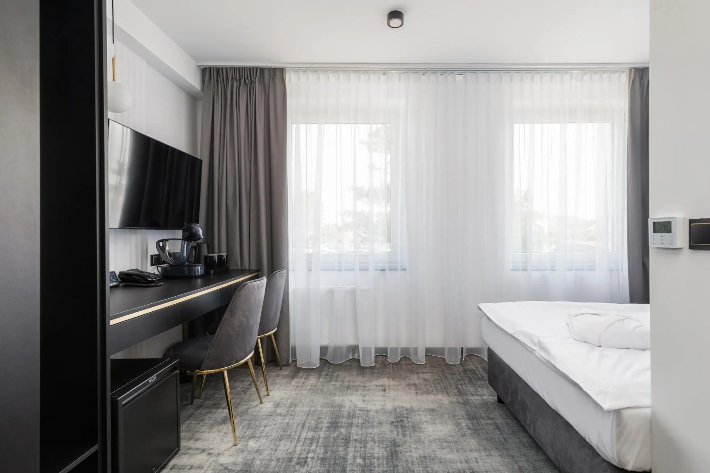 Photo of the whole room, Bed in Interferie Dąbki SU Argentyt