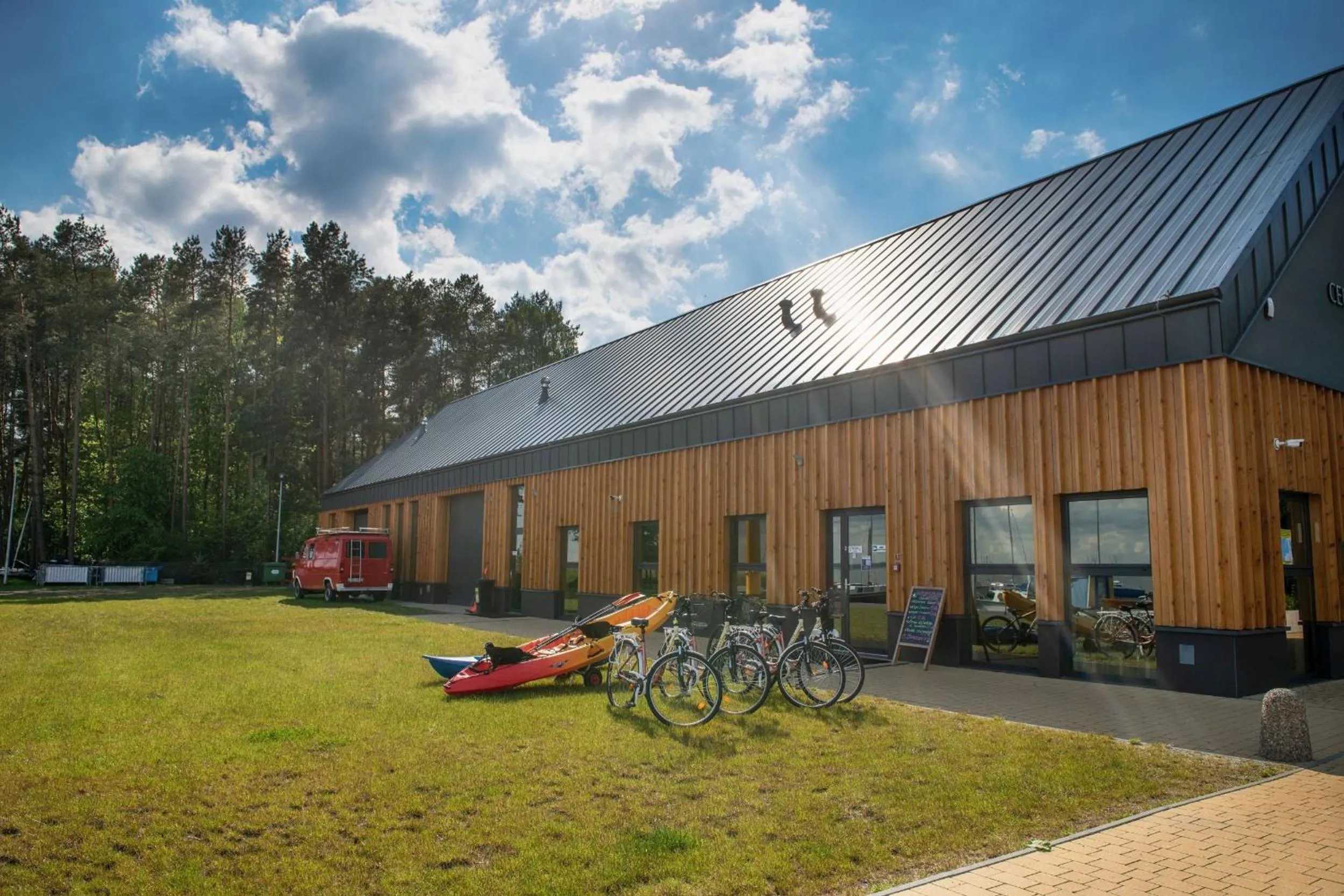 Natural landscape in Interferie Dąbki SU Argentyt