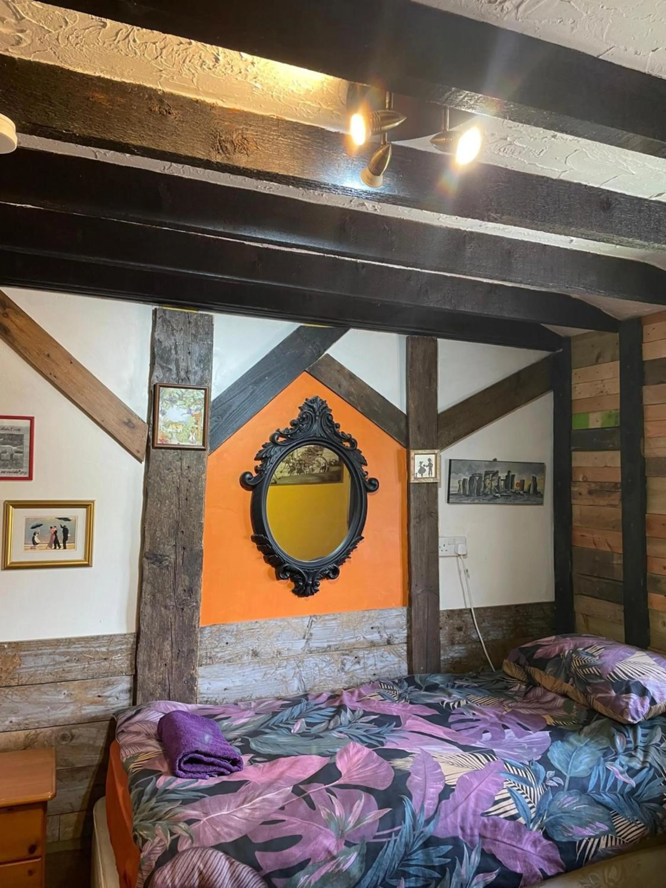 Bedroom in OYO Yarm Cottages