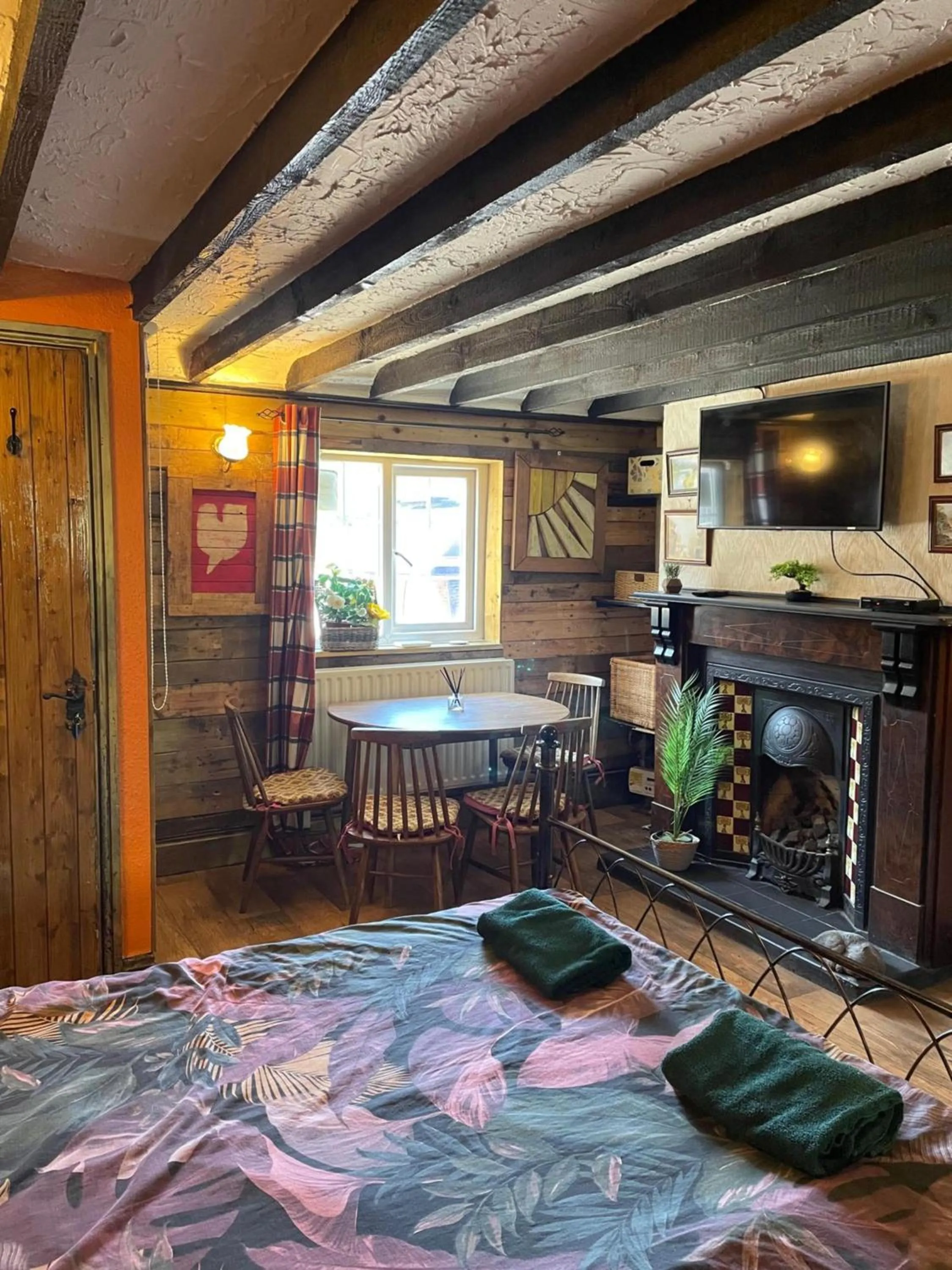 Seating area in OYO Yarm Cottages