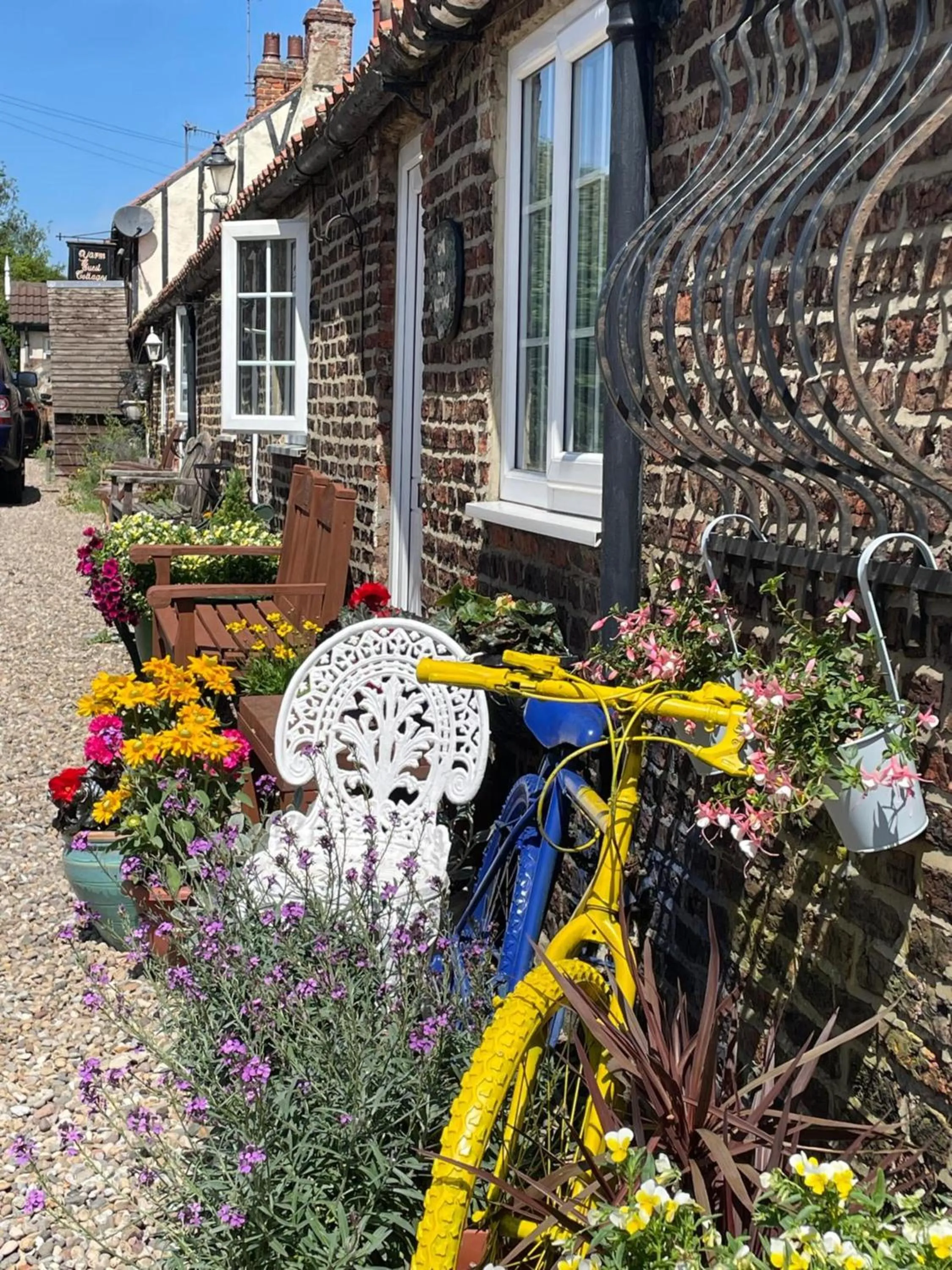 Property building in OYO Yarm Cottages