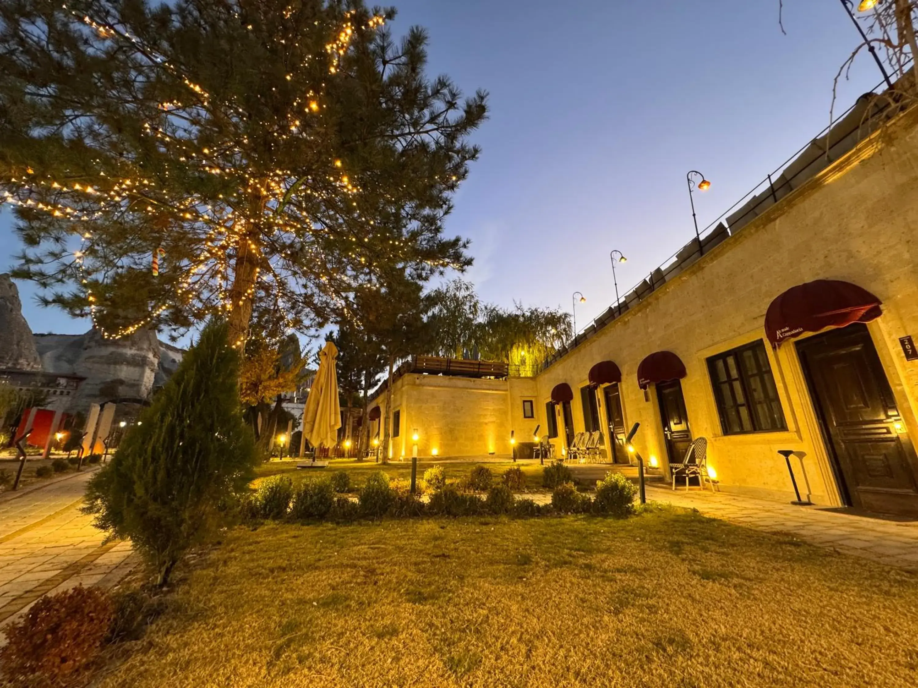 Garden view in A La Mode Cappadocia Garden view in A La Mode Cappadocia