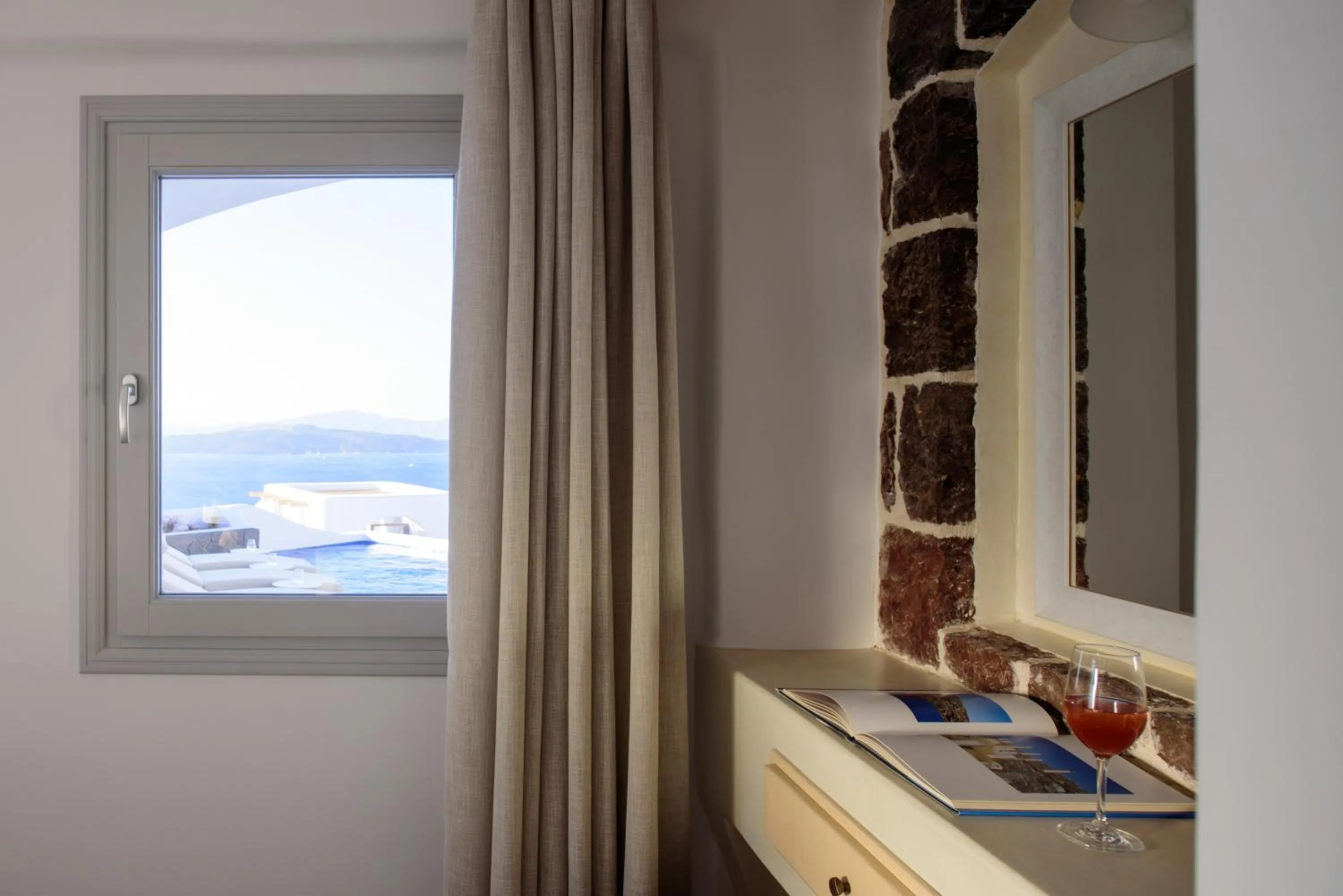 Sea view in Acro Blue Luxury Villas