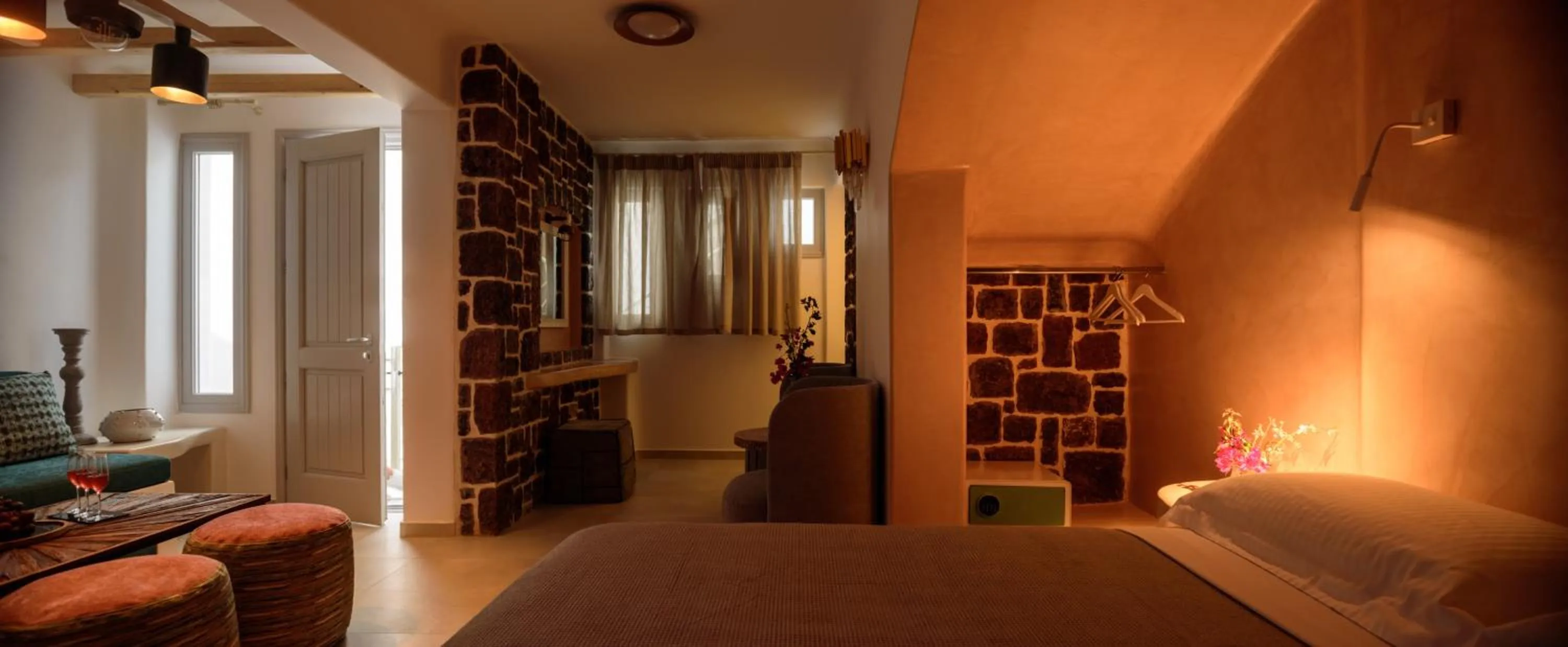 Photo of the whole room, Bed in Acro Blue Luxury Villas