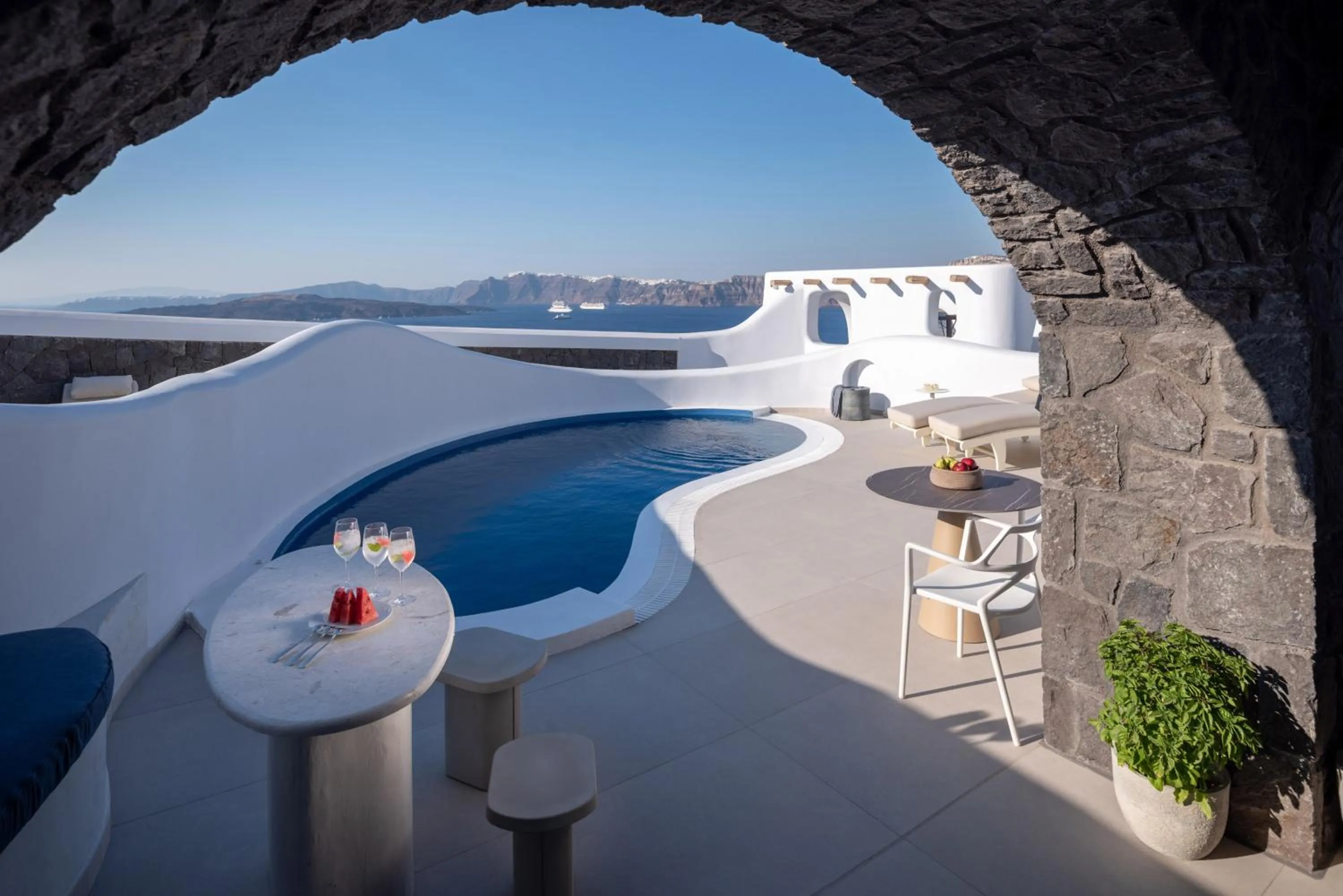 View (from property/room) in Acro Blue Luxury Villas