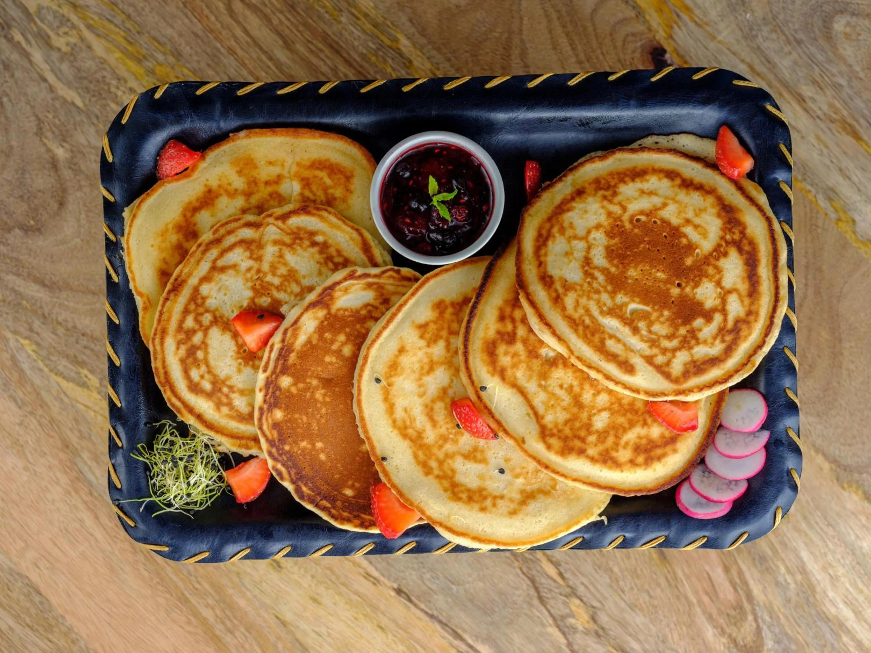 Breakfast in Acro Blue Luxury Villas