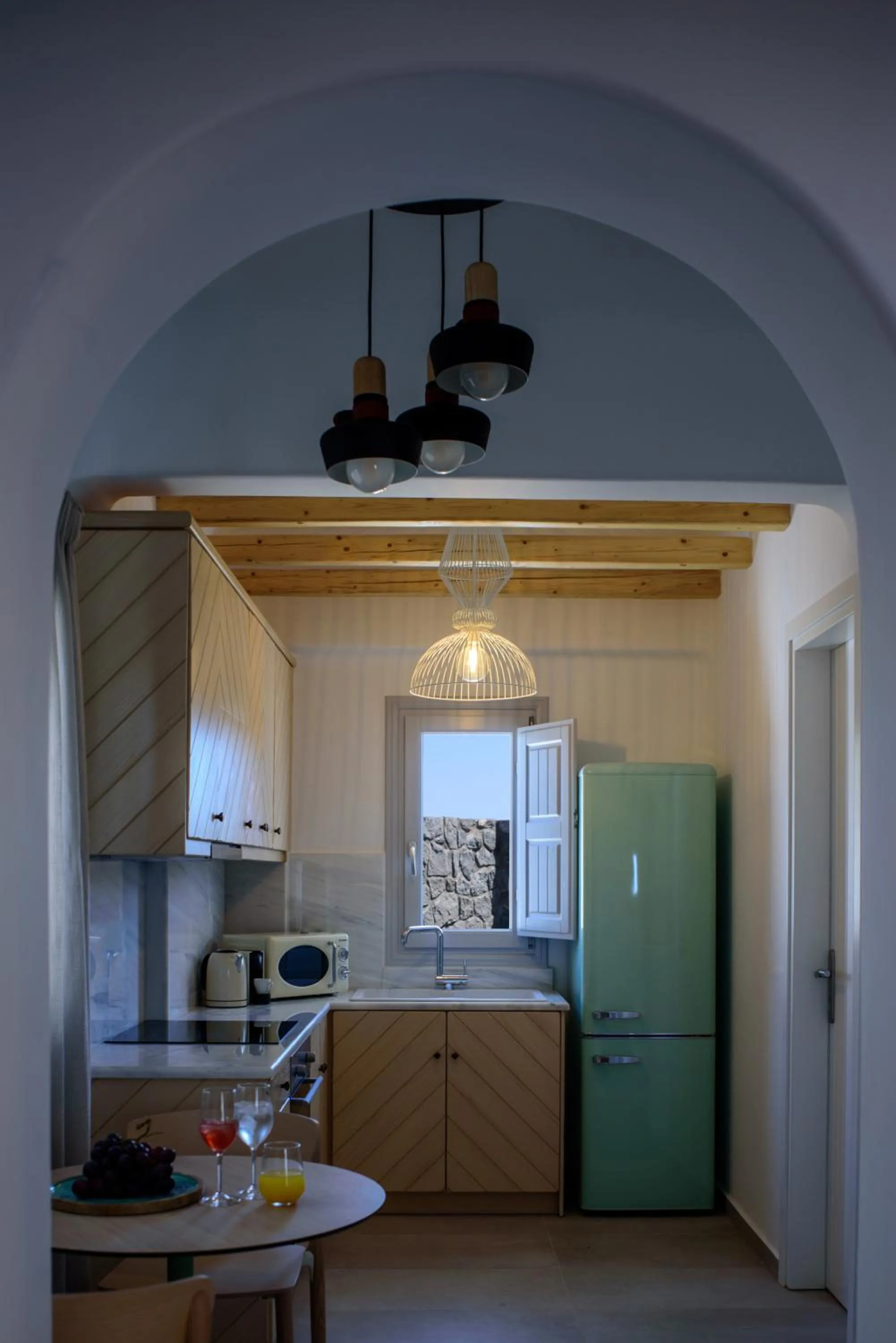 Kitchen or kitchenette in Acro Blue Luxury Villas