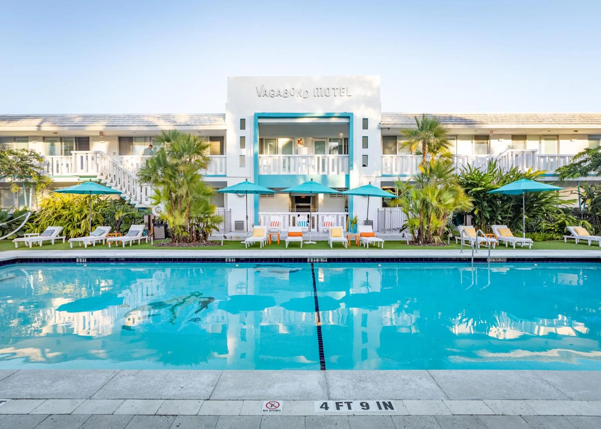 Property building in The Vagabond Hotel Miami