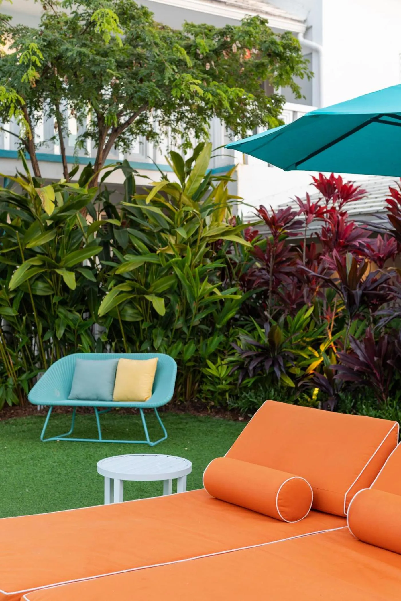 Patio in The Vagabond Hotel Miami