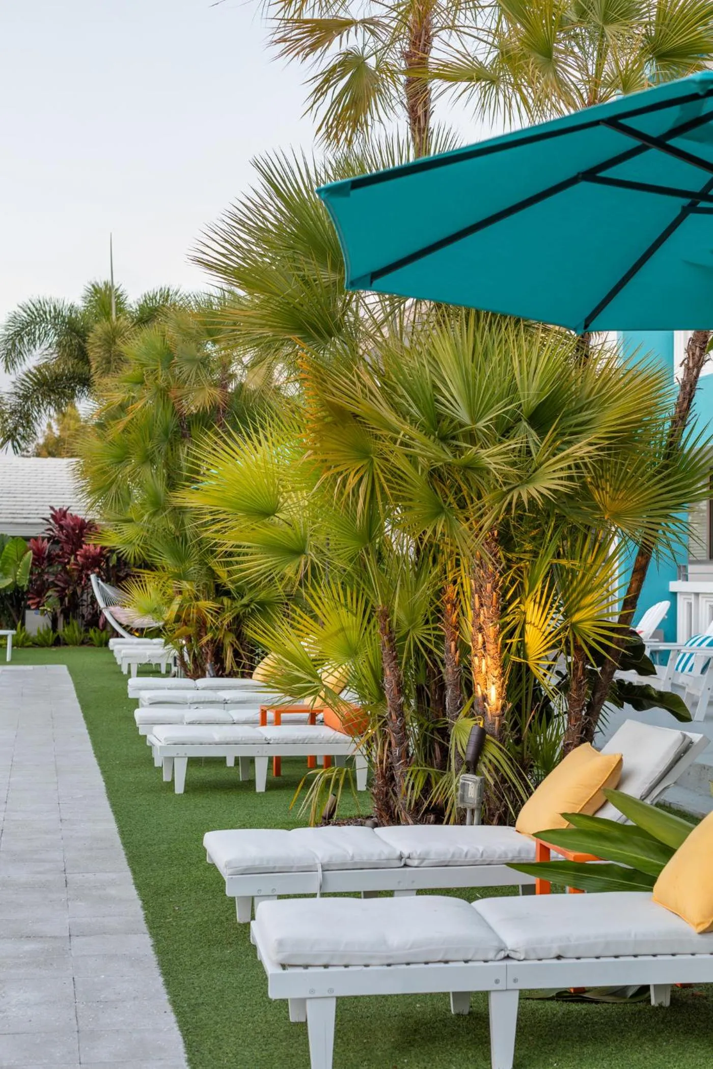 Patio in The Vagabond Hotel Miami