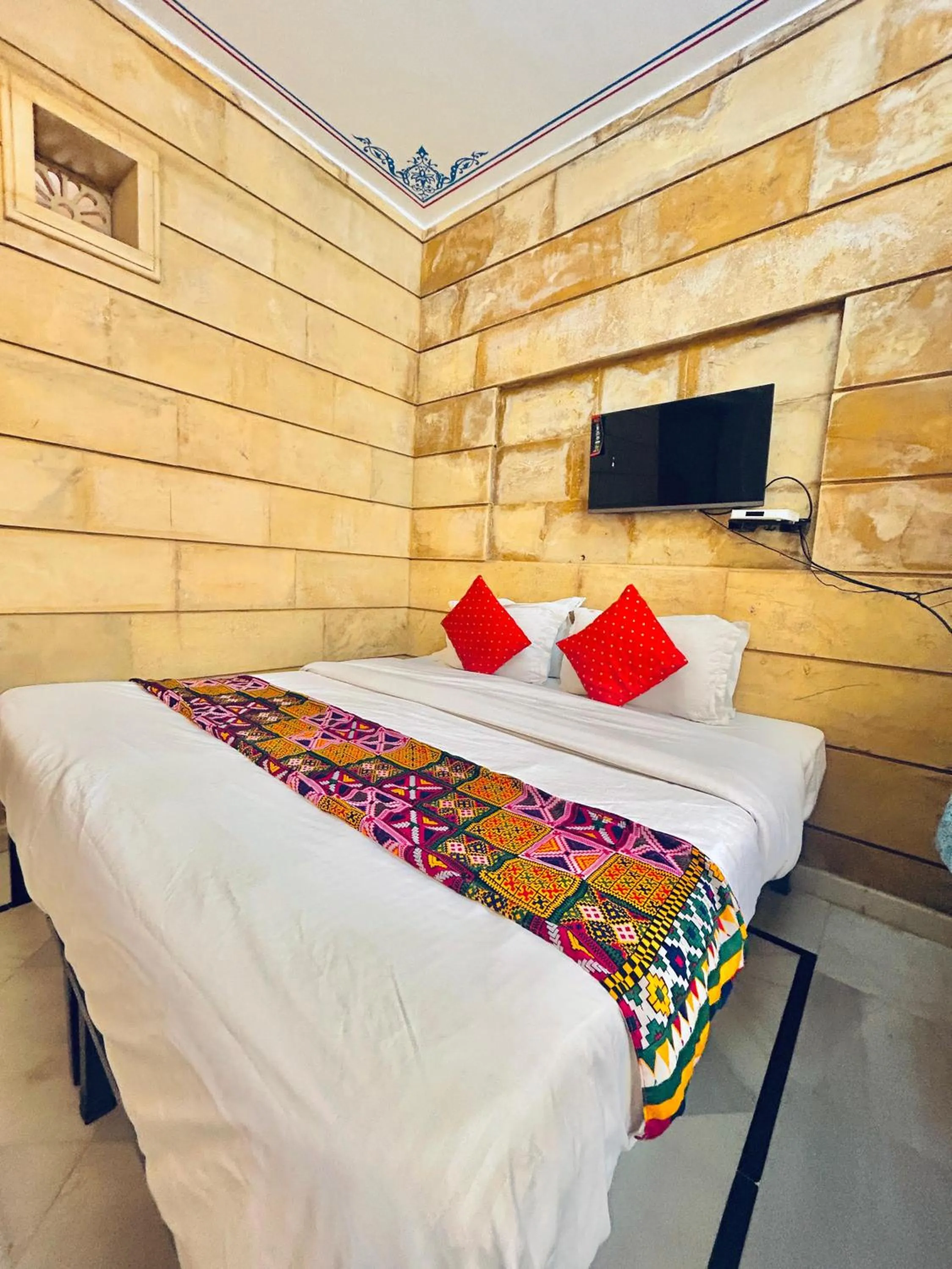 Bed in Hotel Amazing Jaisalmer