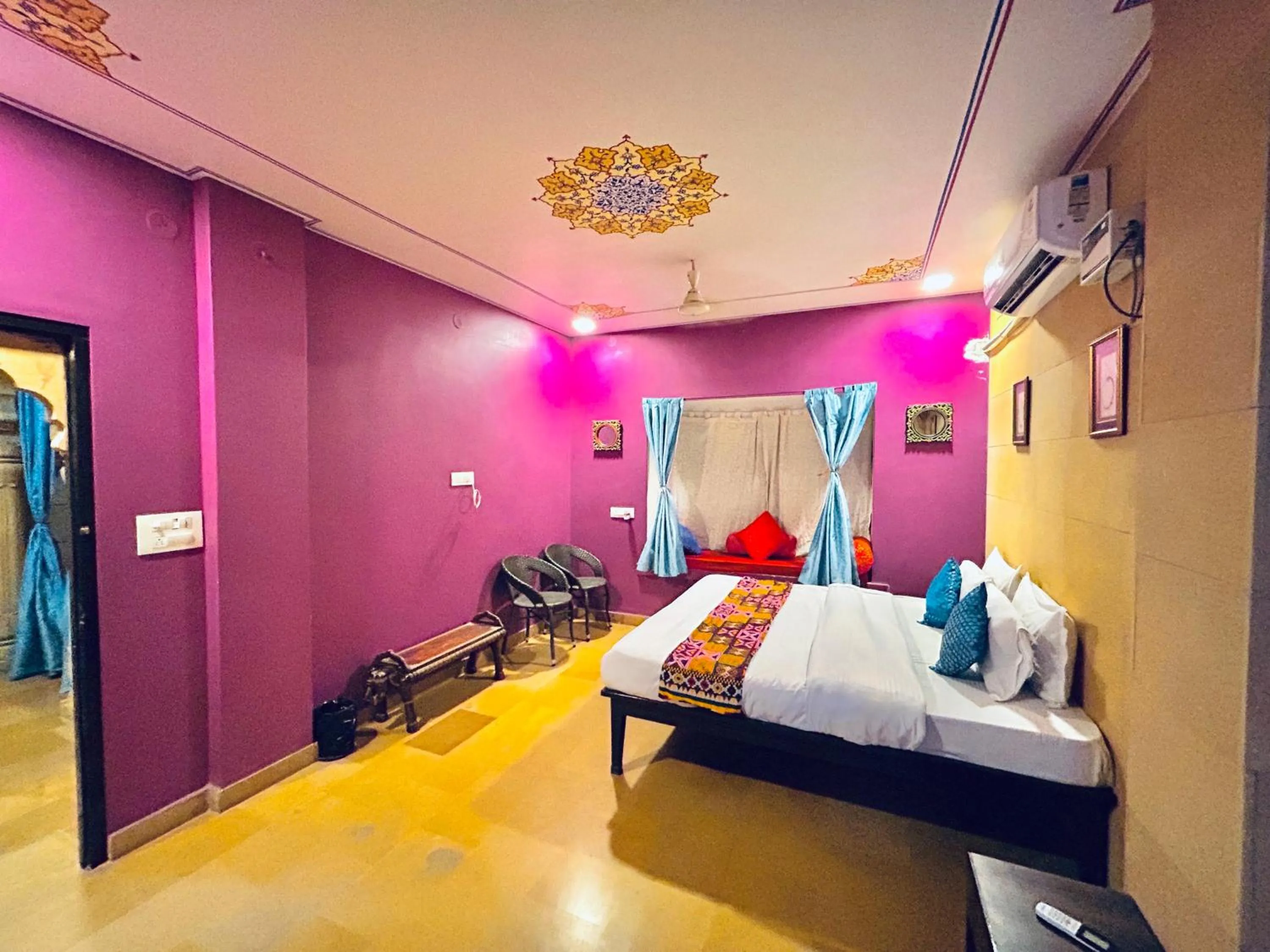 Bed in Hotel Amazing Jaisalmer