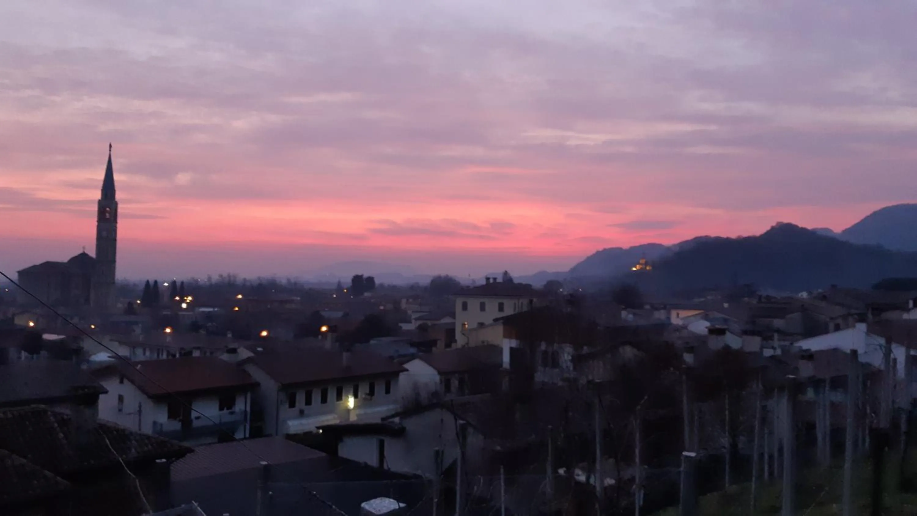 Sunset in Casa Marinelli