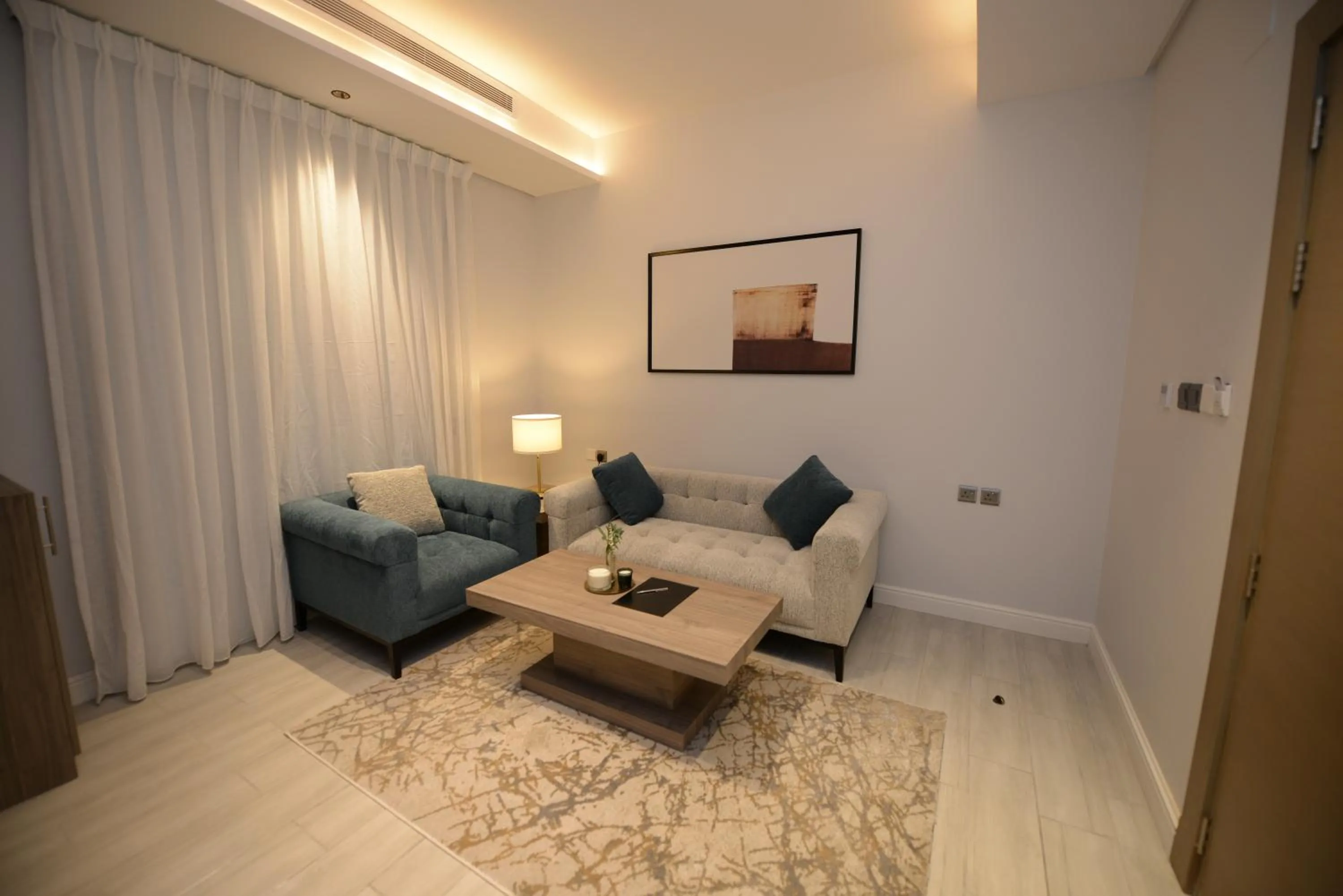 Seating area in Wdf Serviced Apartments