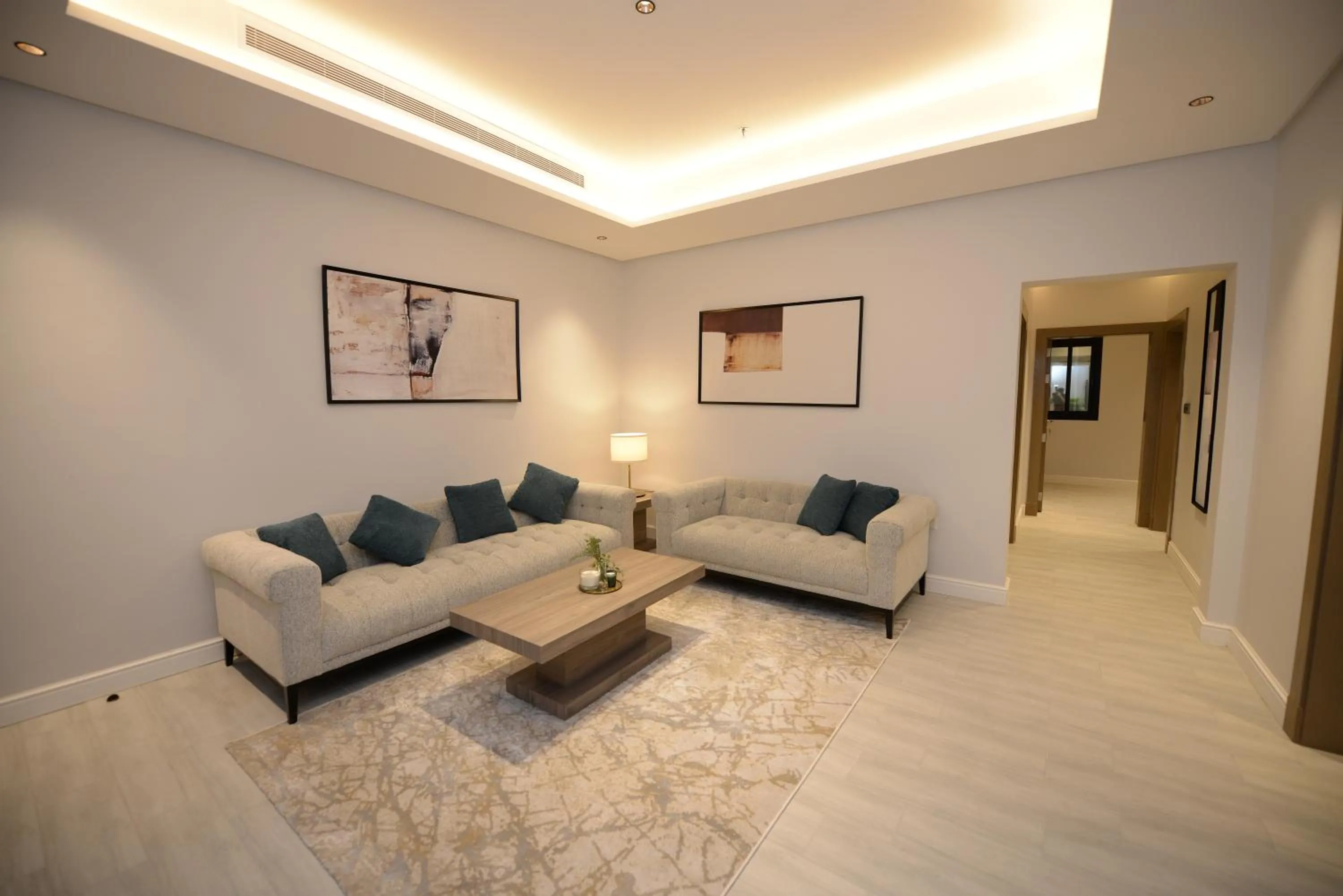 Seating area in Wdf Serviced Apartments