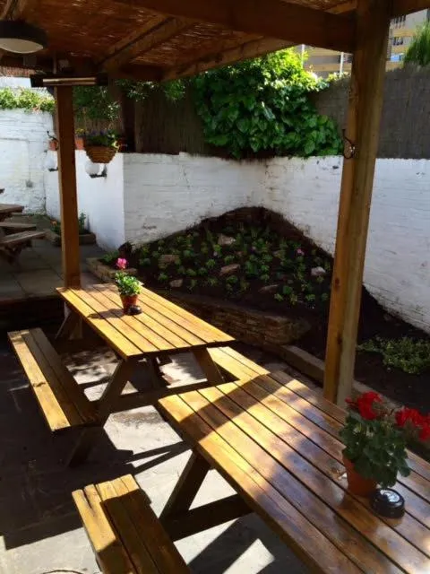 Patio in The Swan Inn Pub