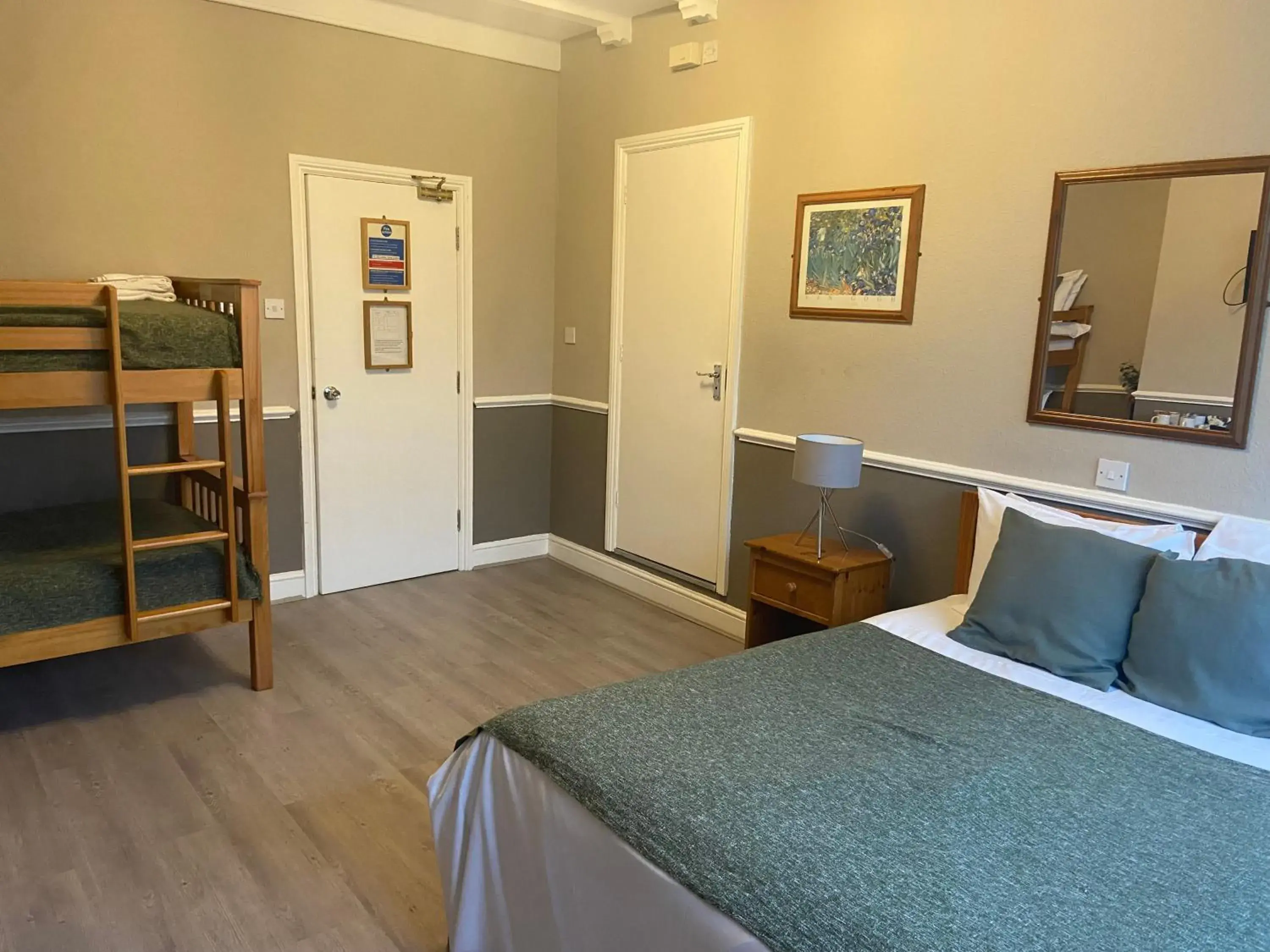 Bed in The Swan Inn Pub Bed in The Swan Inn Pub