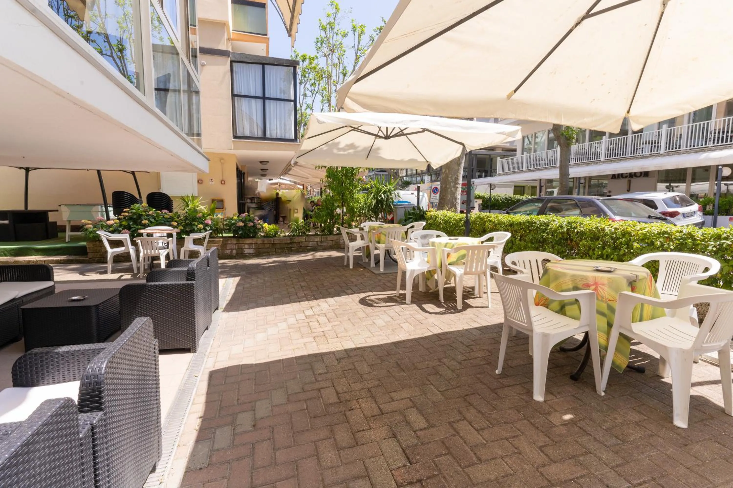 Garden in Hotel Villa Isola