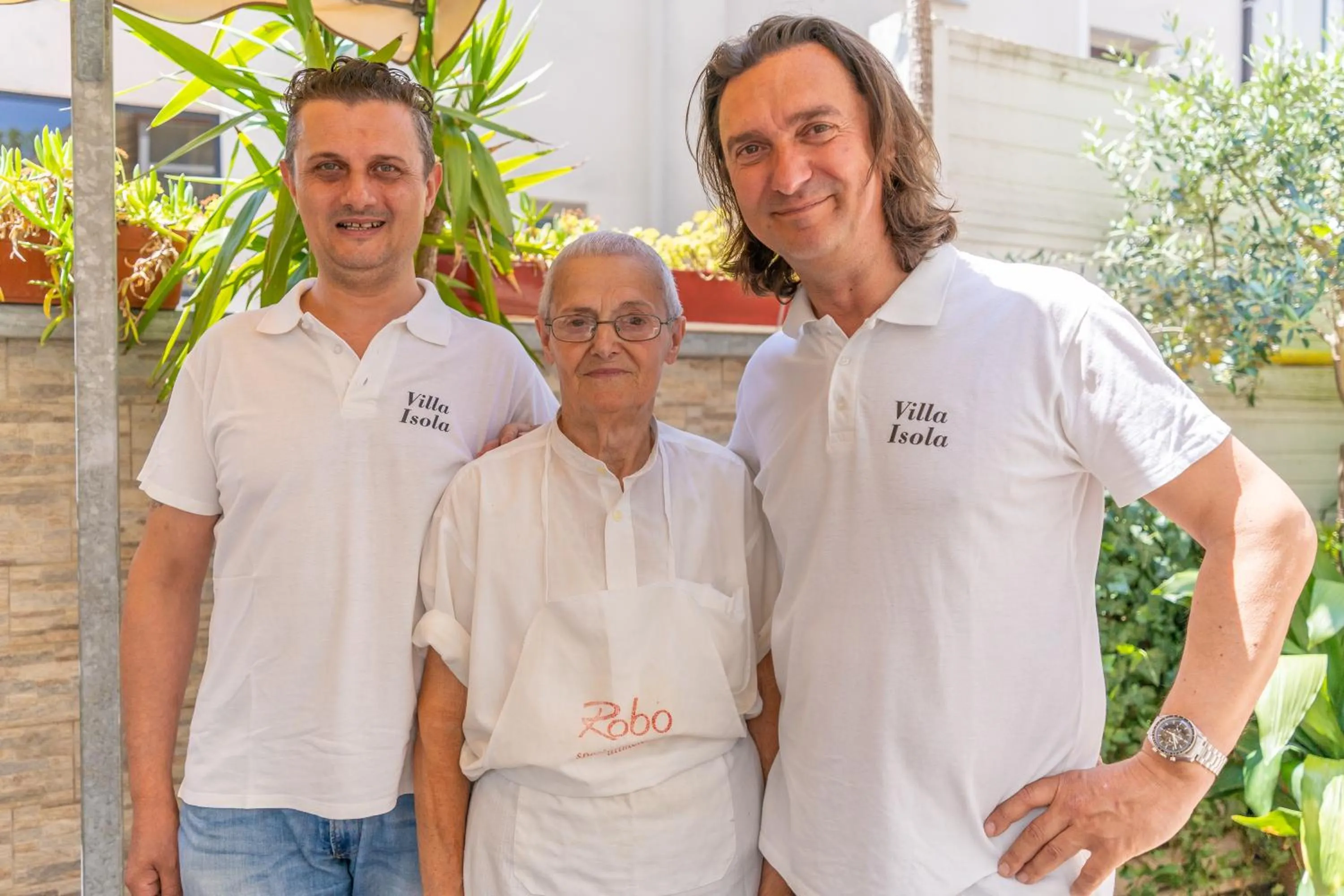 Staff in Hotel Villa Isola
