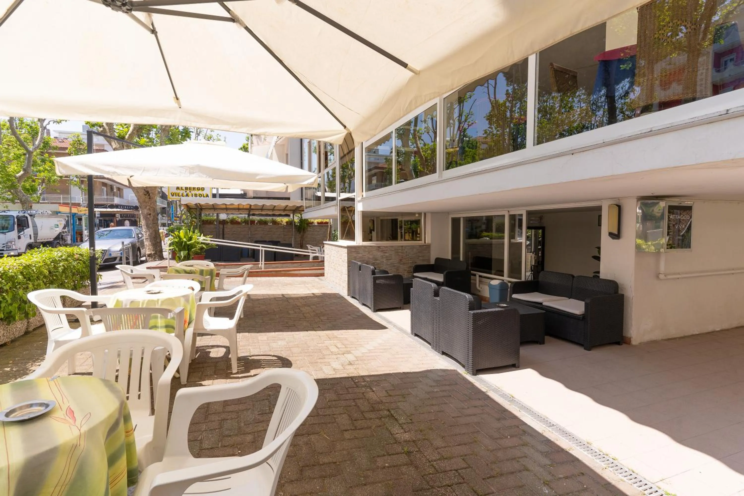 Garden in Hotel Villa Isola