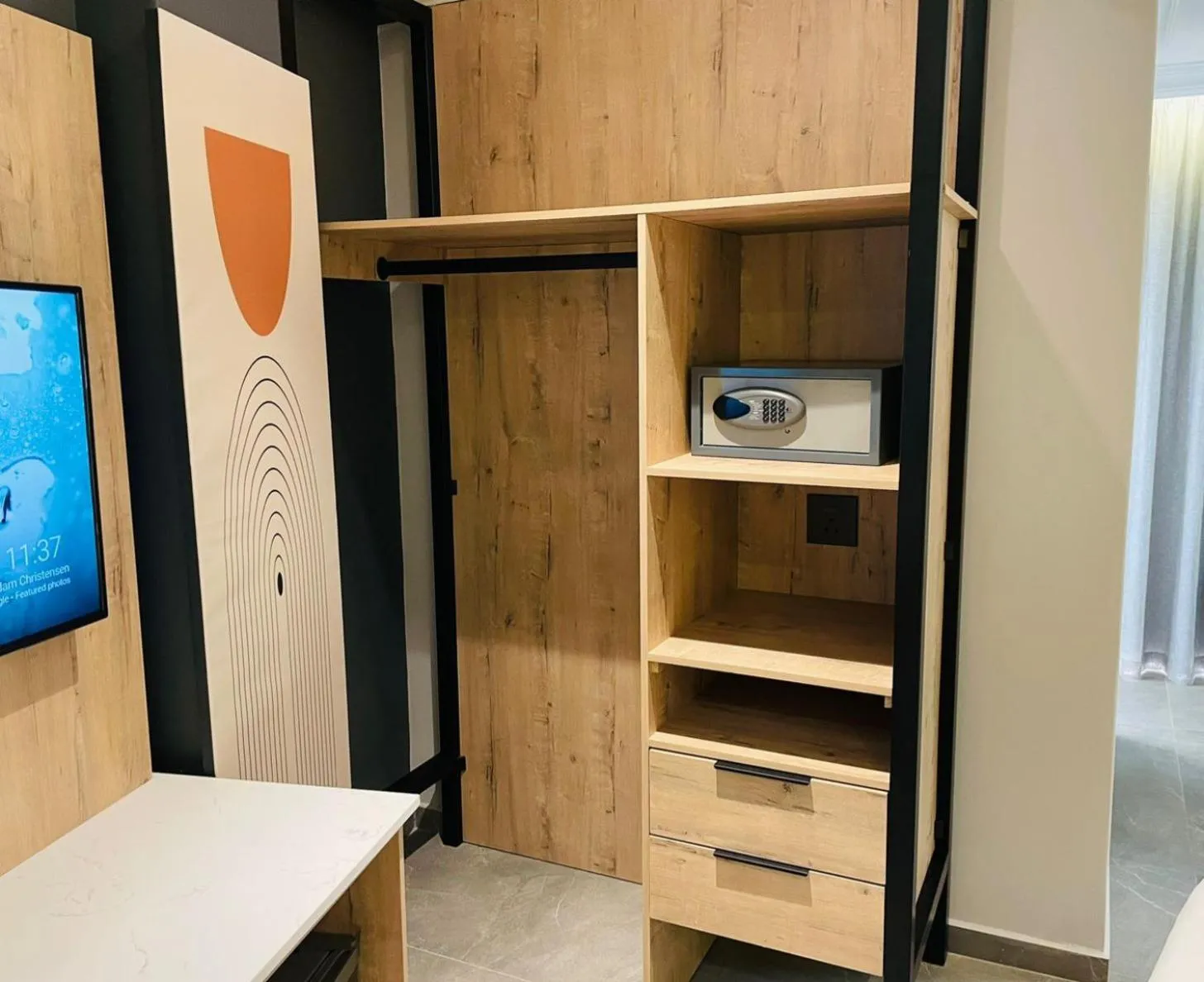 wardrobe in Pavilion Hotel Durban