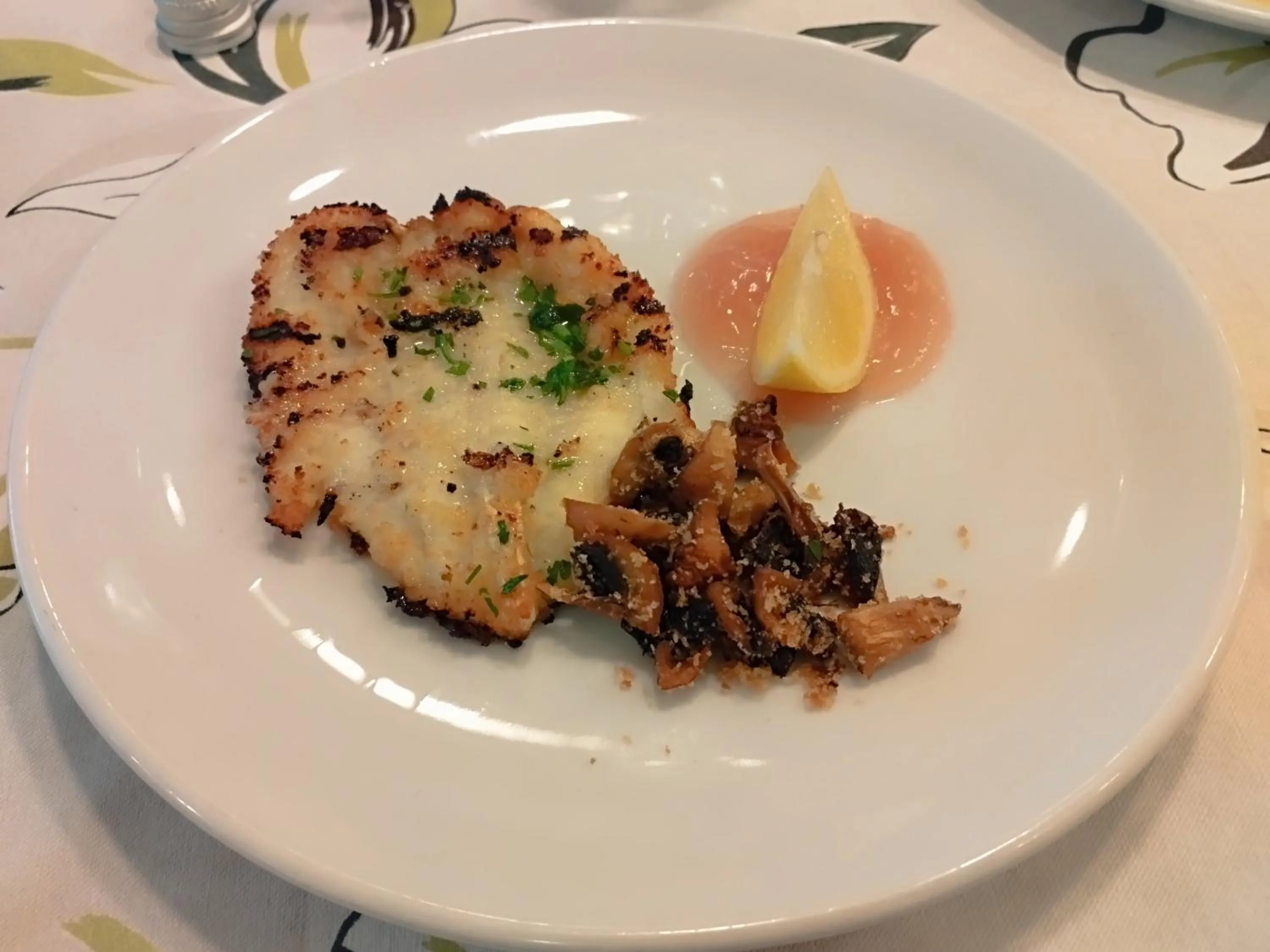 Food close-up in Hotel Desire'