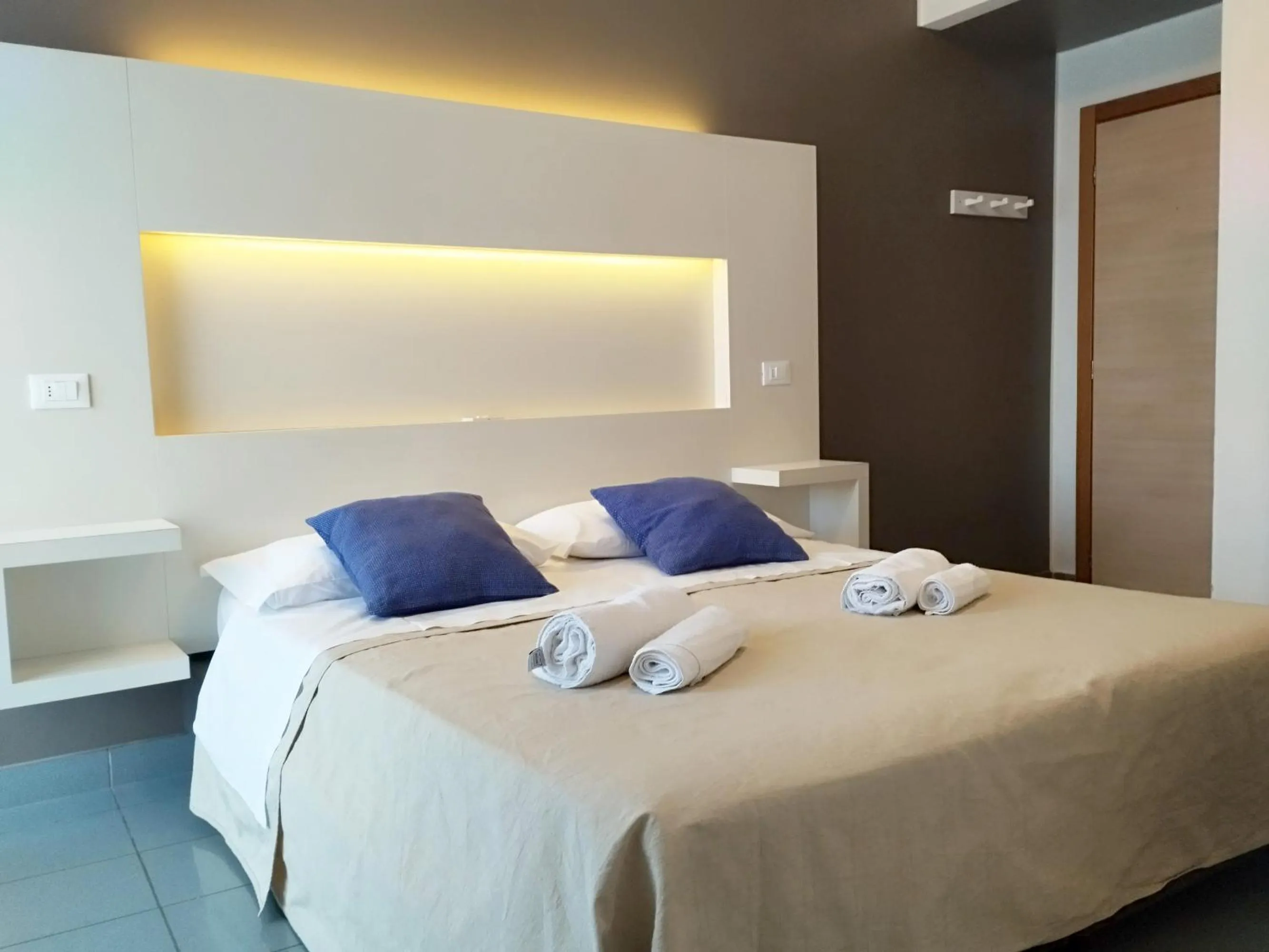 Bed in Hotel Desire'