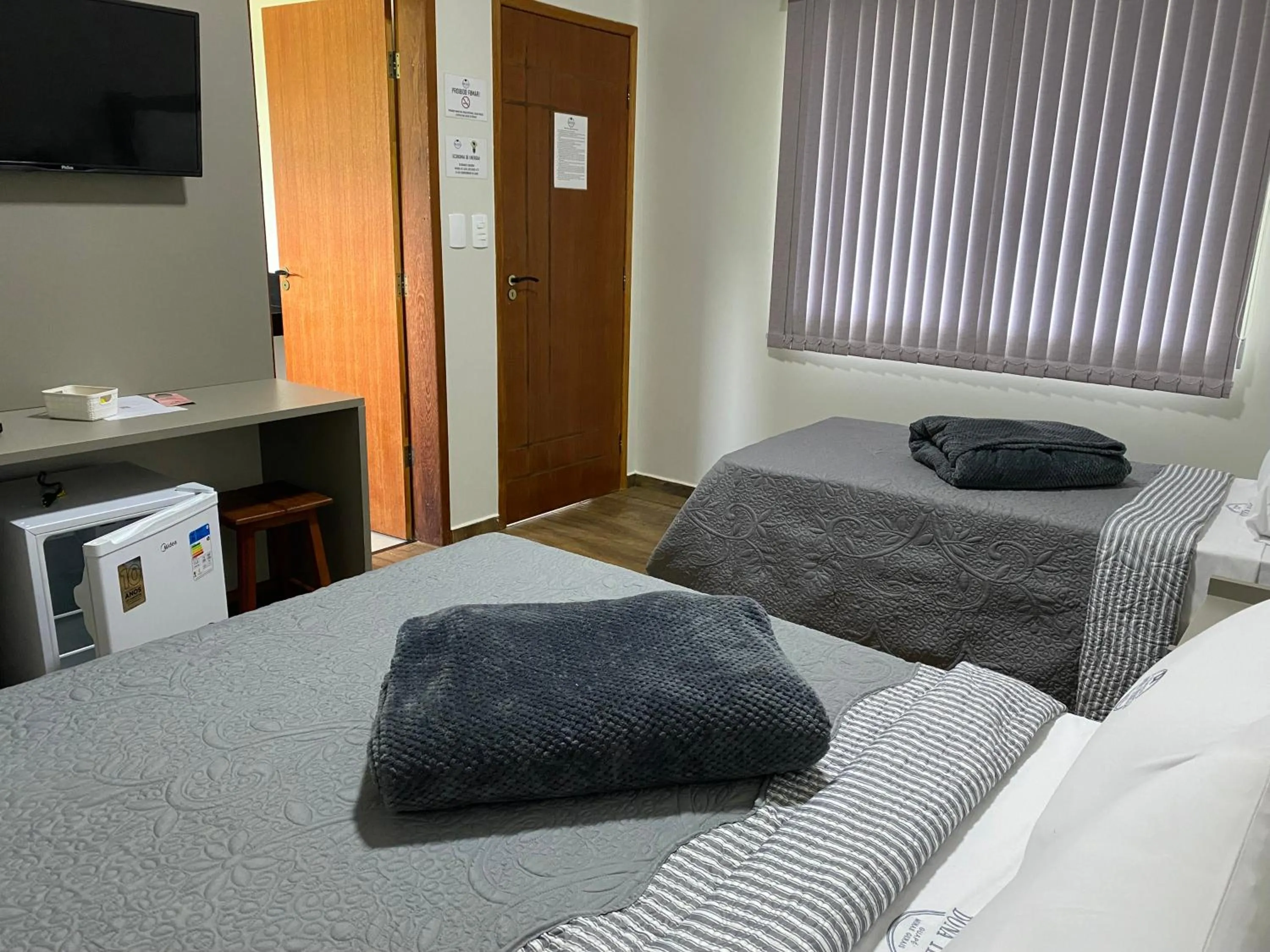 Bed in Pousada Dona Tereza