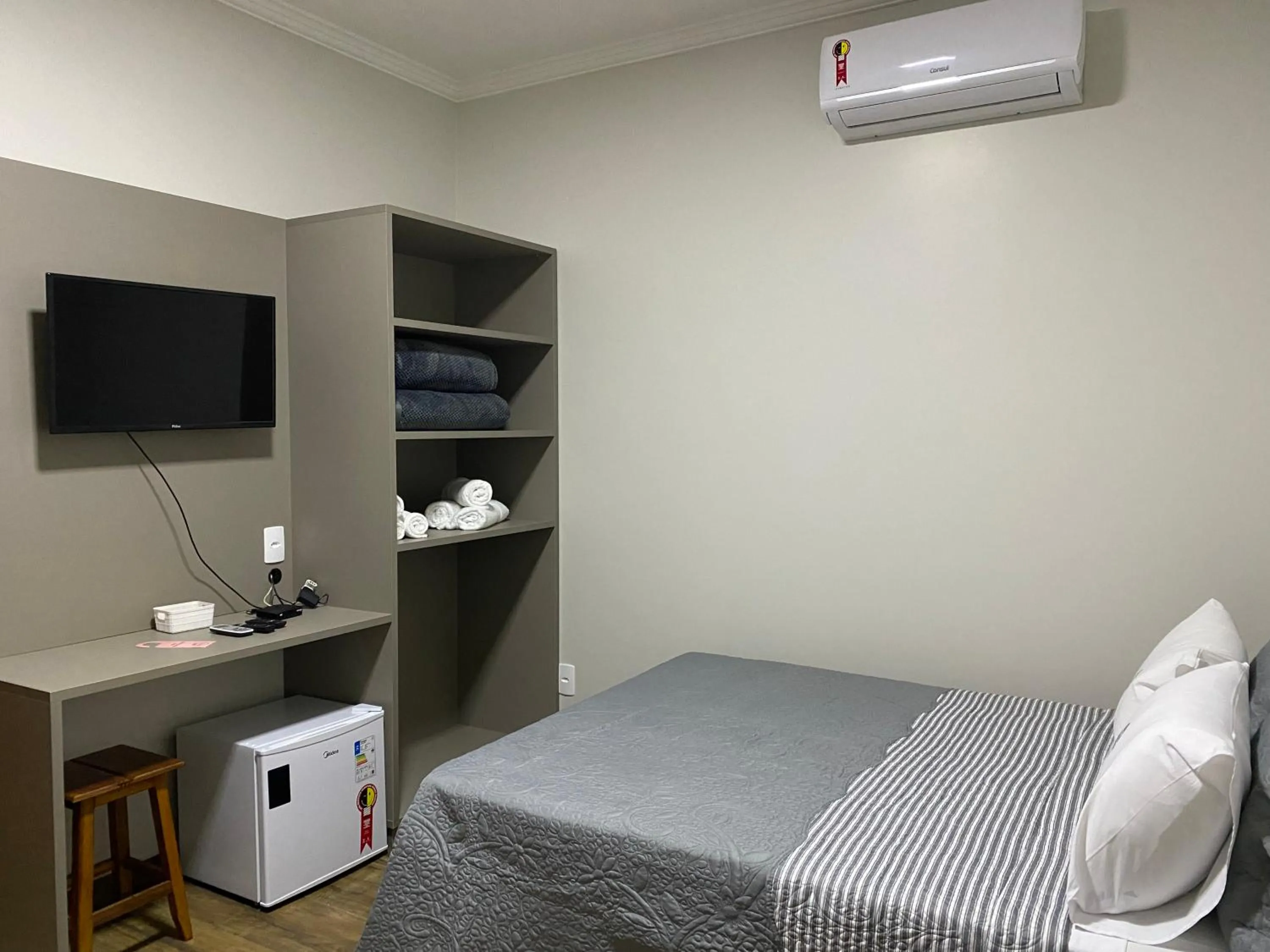 Bed in Pousada Dona Tereza