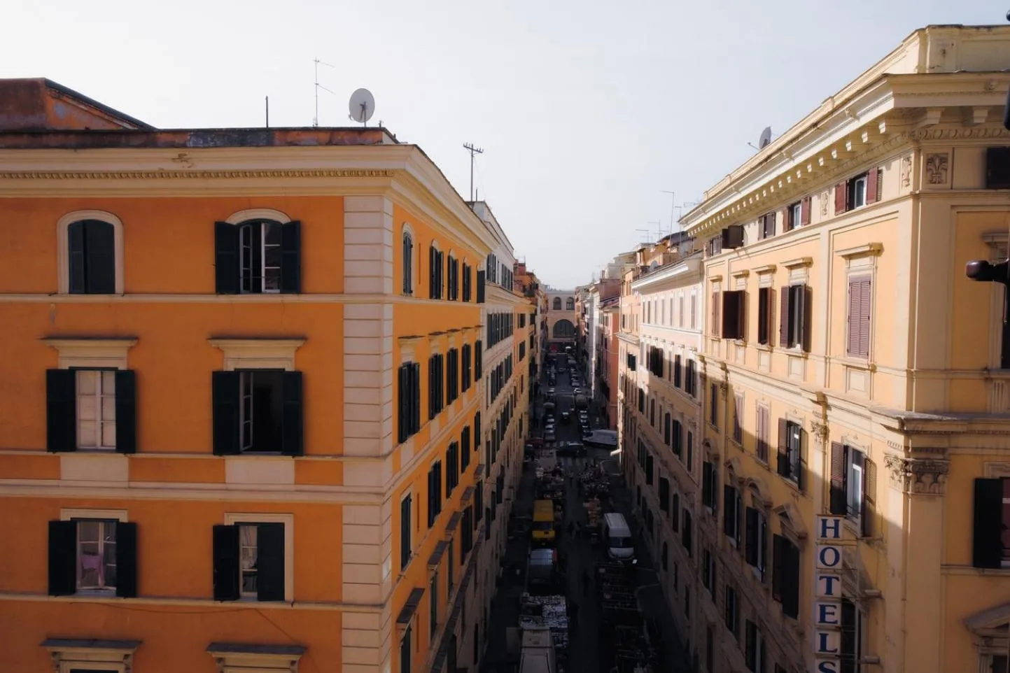 City view in Square Inn