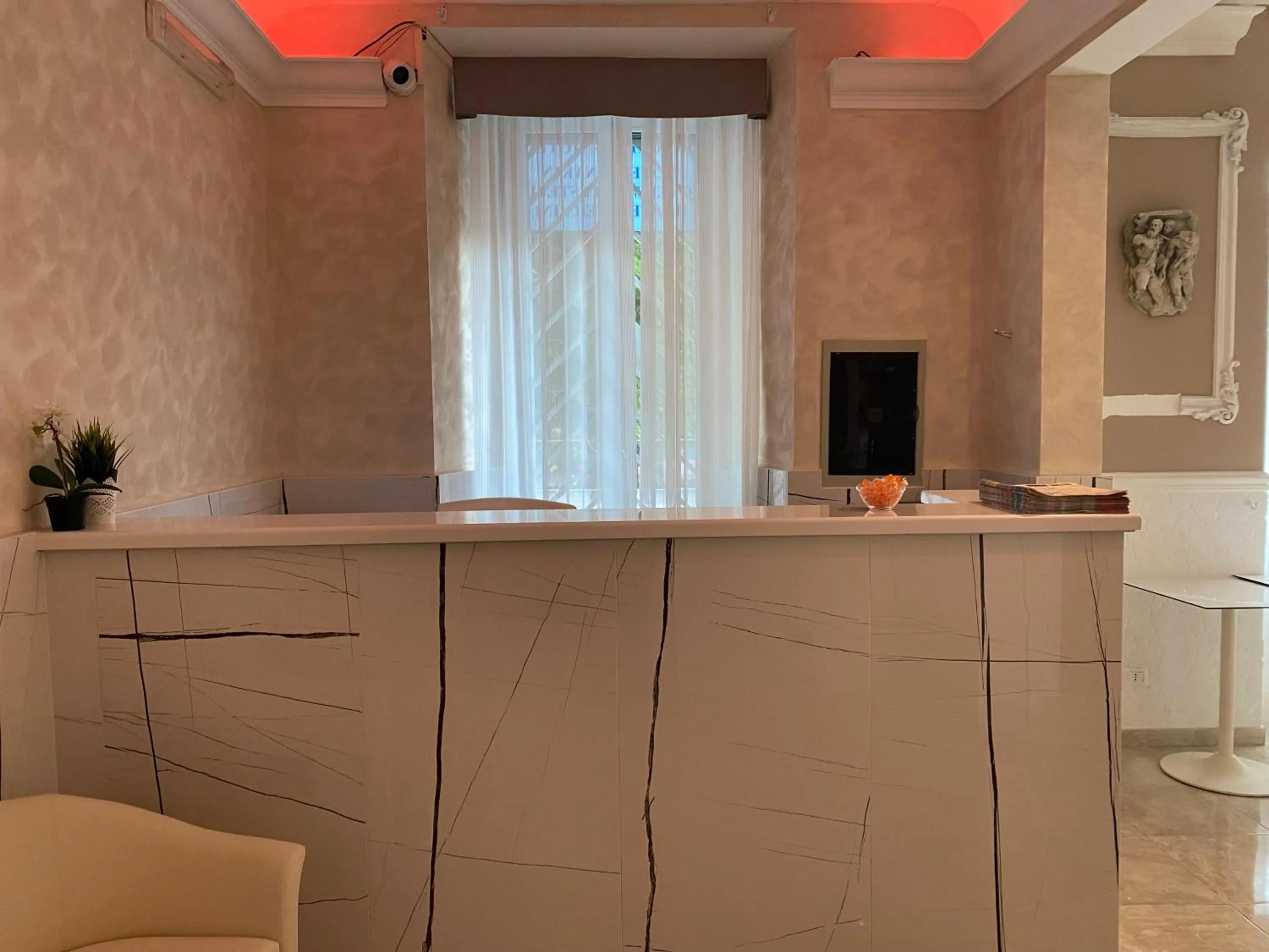 Lobby or reception in Square Inn