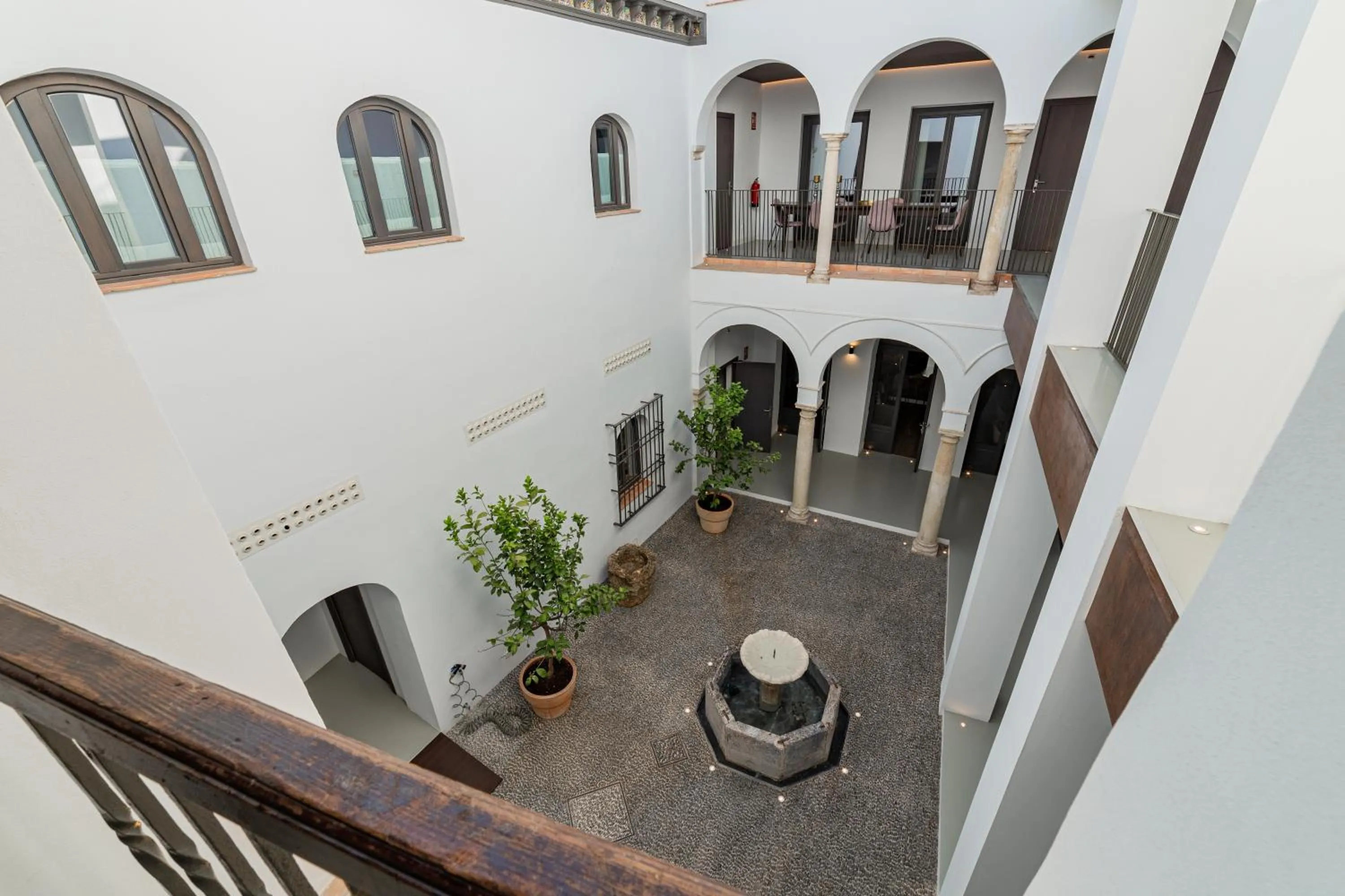 Bird's eye view in Casa del Cardenal