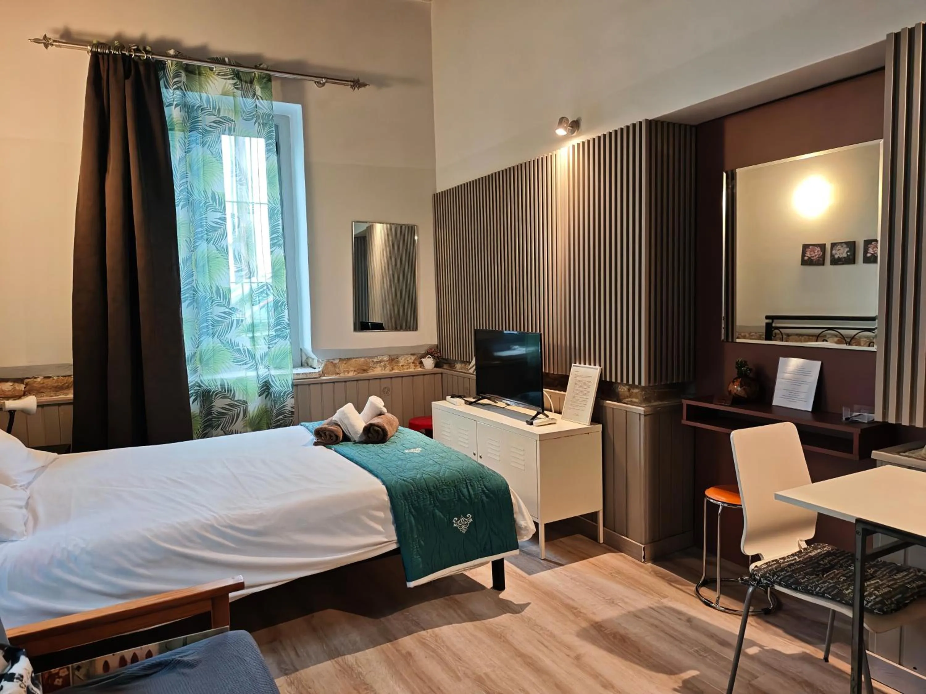 Bed in St. Lazaros Studios